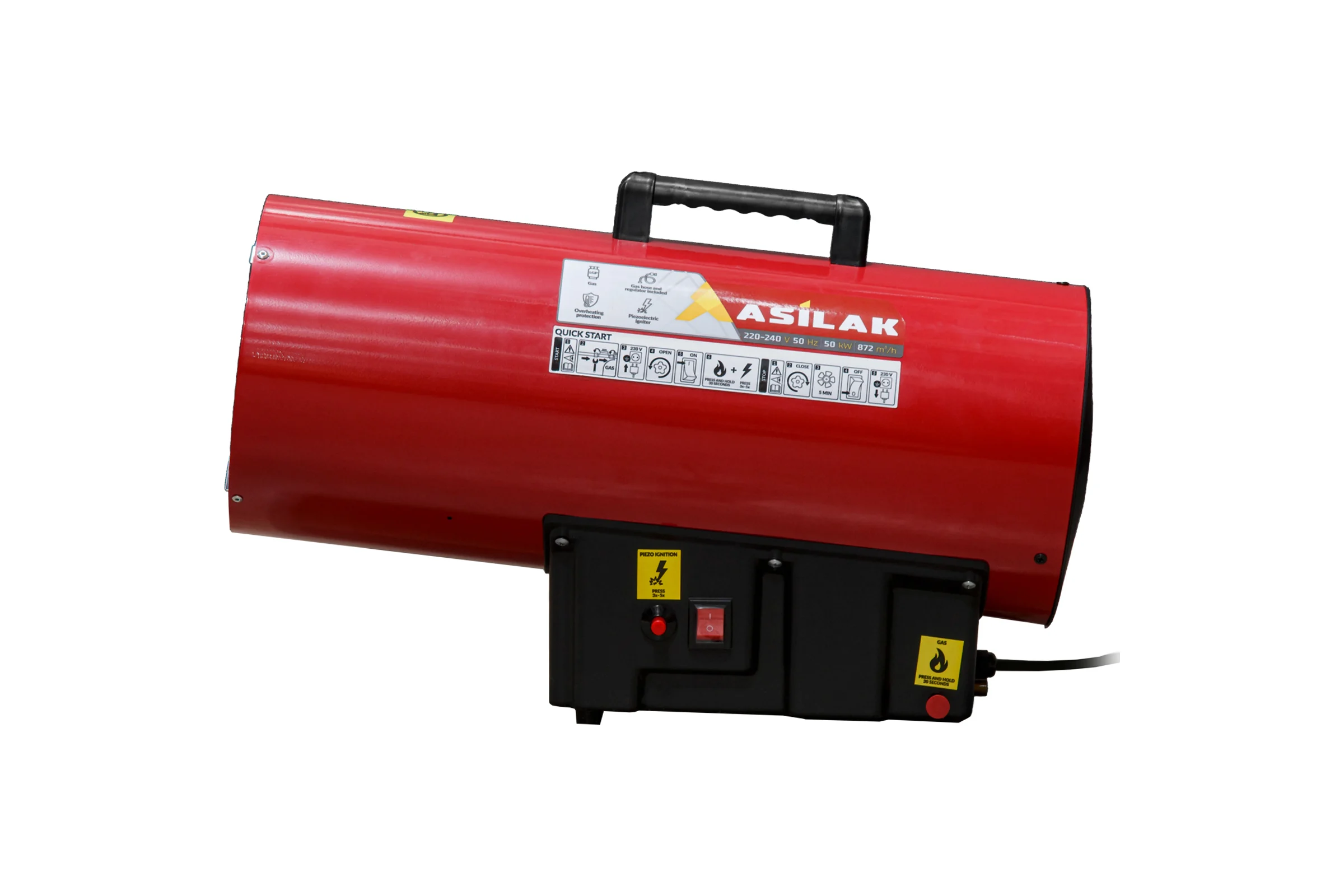 Нагреватель воздуха газовый ASILAK SLG-50000 AS6310-4