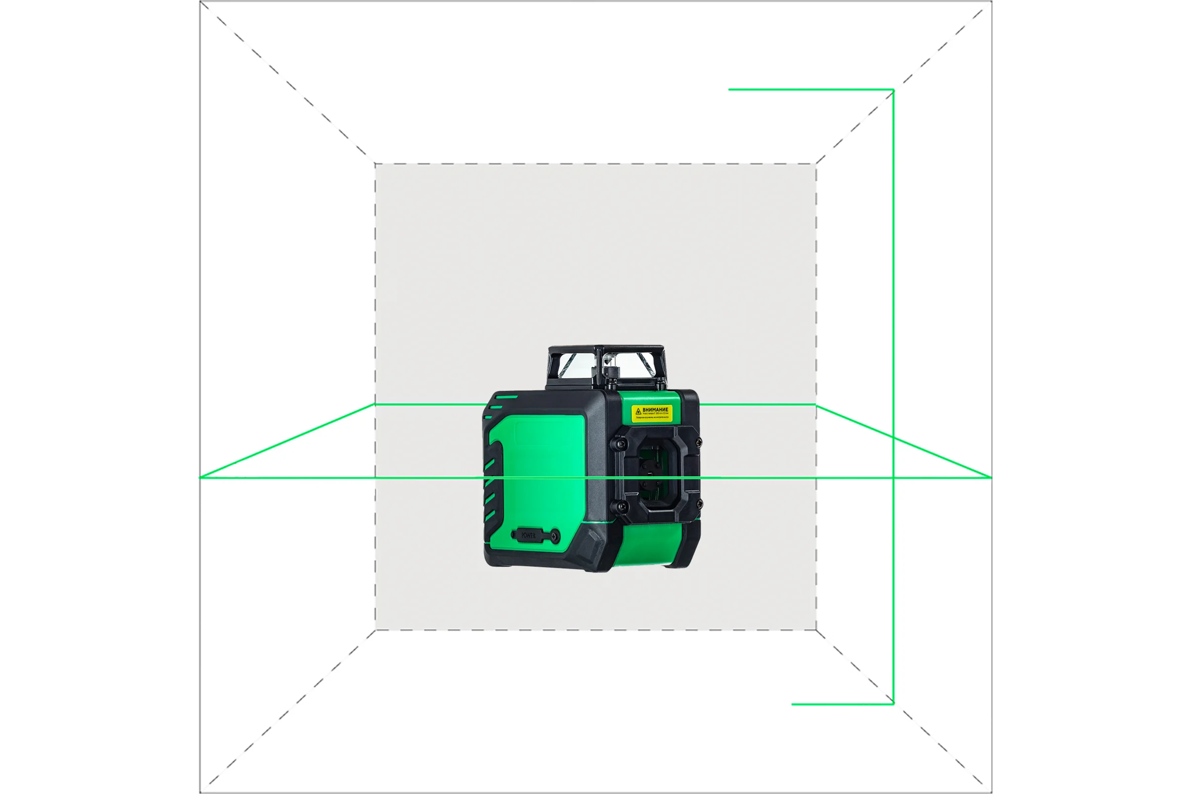 Лазерный уровень INSTRUMAX GREENLINER 360 IM0134