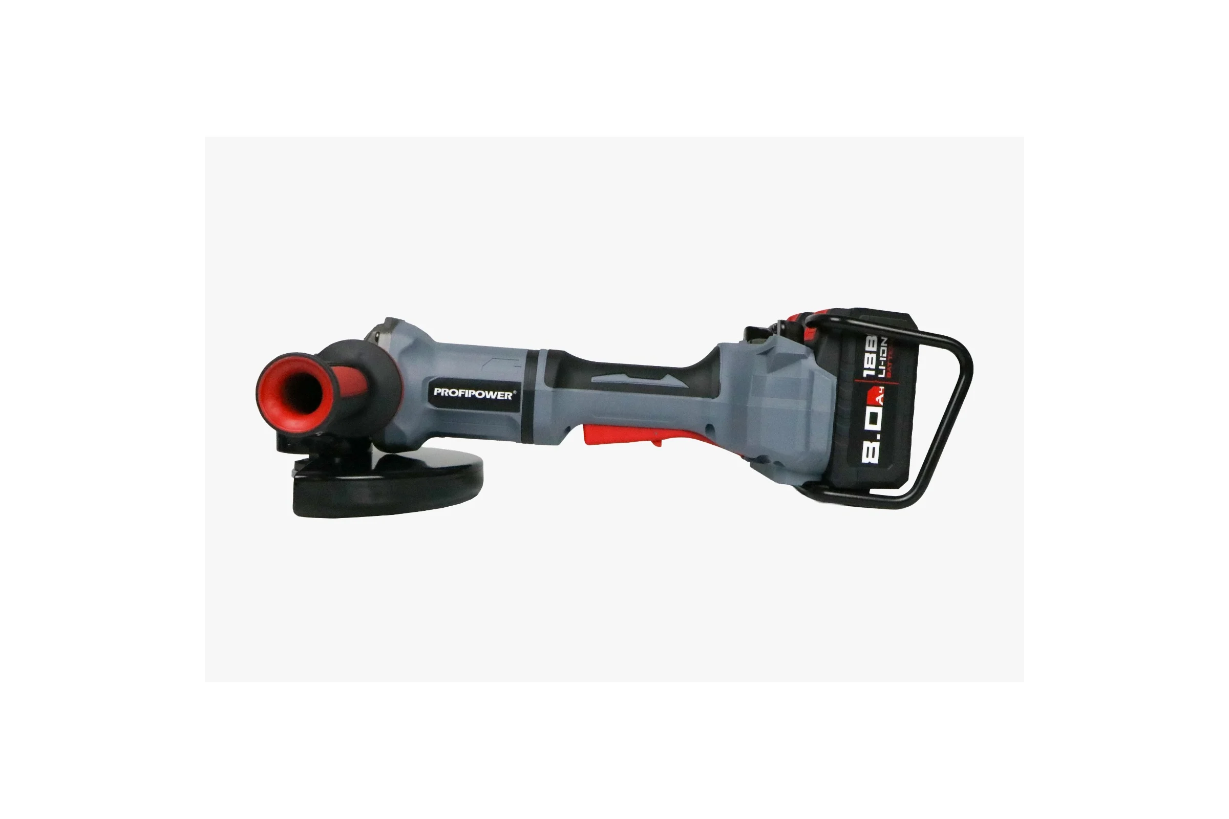 Аккумуляторная бесщеточная УШМ Profipower Серия 40B 40B-230 (40В, 230мм, Li-ion-2шт, 8.0Ач, 0-6000об/мин, З/У) E0234