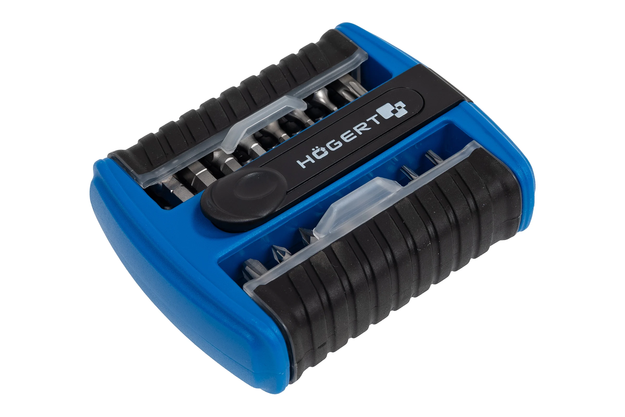 Набор бит с битодержателем 1/4, SL, PH, PZ, HEX, Torx, 33 шт. HOEGERT TECHNIK HT1S402