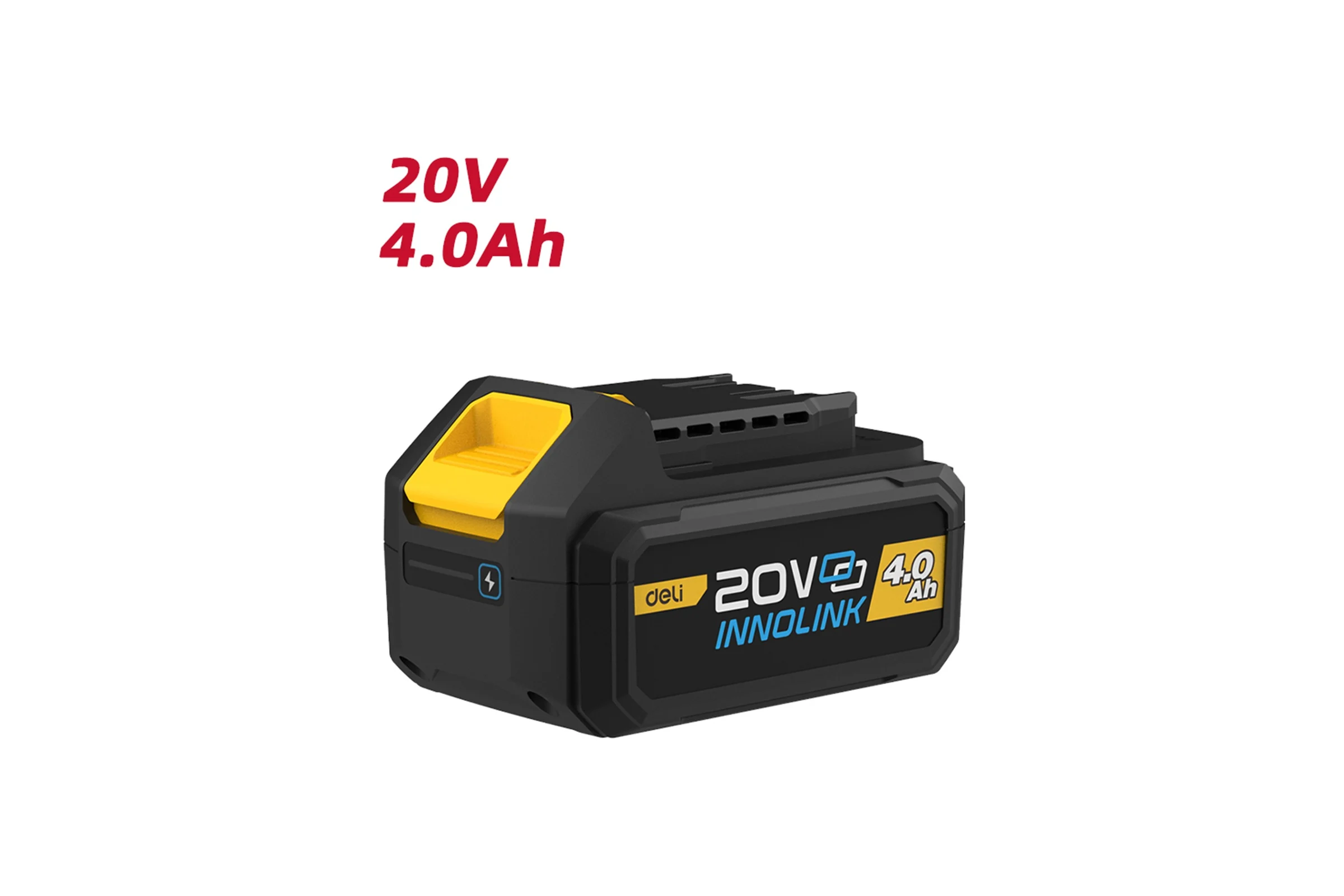 Набор аккумулятор и зарядное устройство DELI Innolink DL-CM20A4E (2 Акб, 20Вх4Ач + ЗУ, Li-ion) 163064
