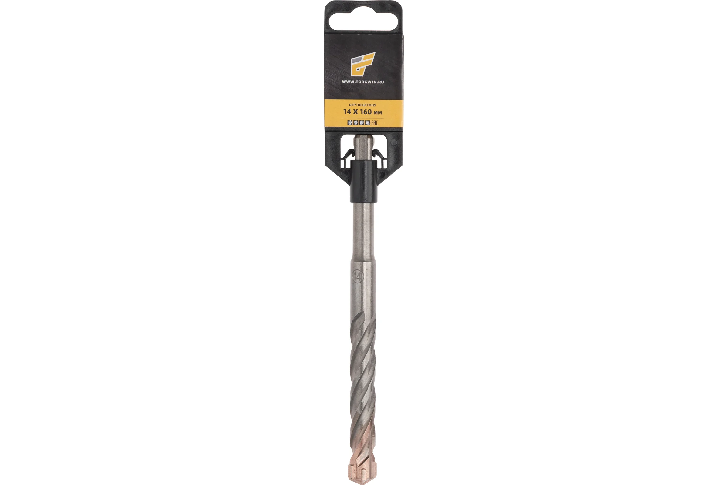Бур SDS PLUS 4Cut TORGWIN 14x160 крестовой ПРОФ T1134307