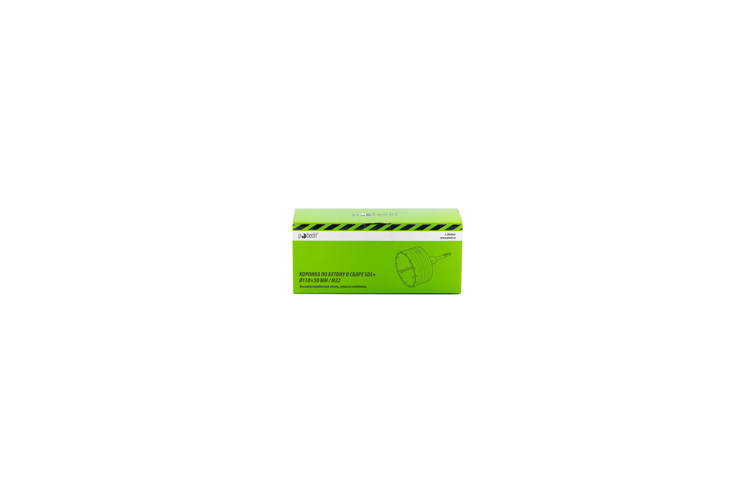 Коронка по бетону Pobedit SDS+ 110х50 мм M22 в сборе 4805110