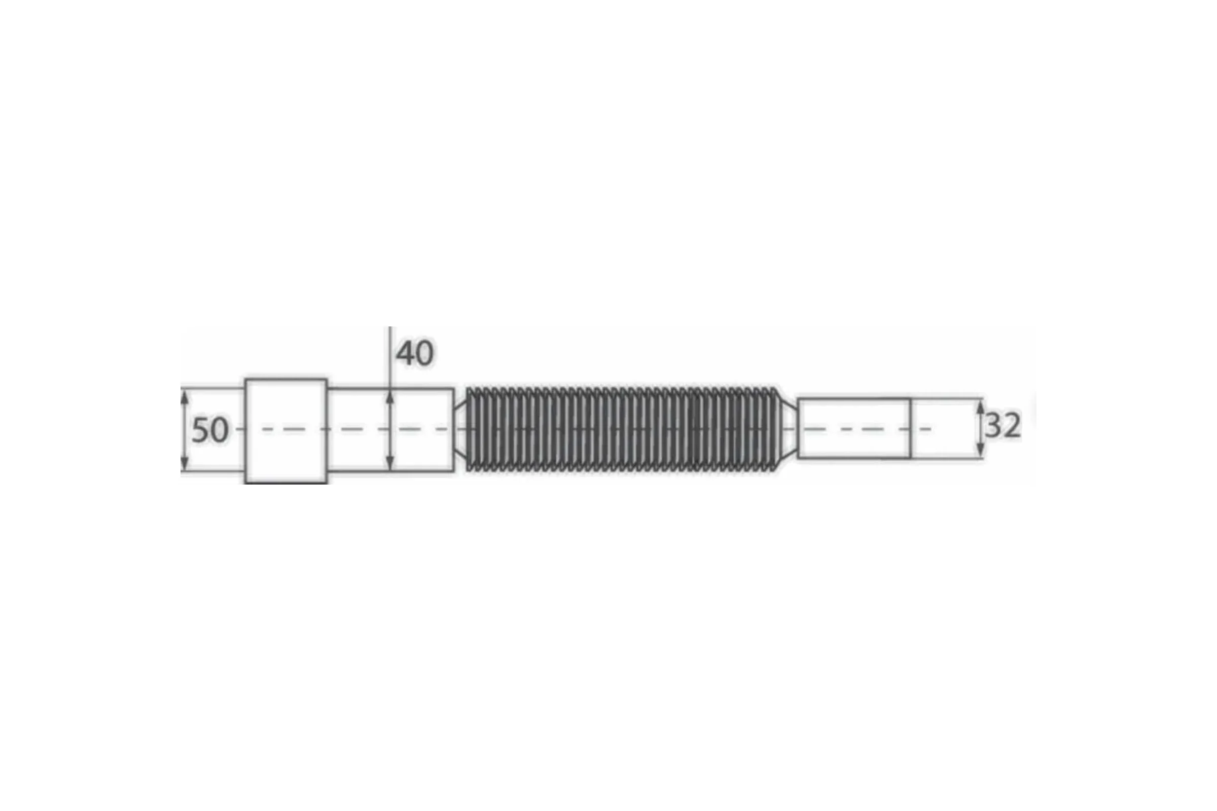 Гофрированная труба WIRQUIN 32 на 40/50 L-800 мм 30719207