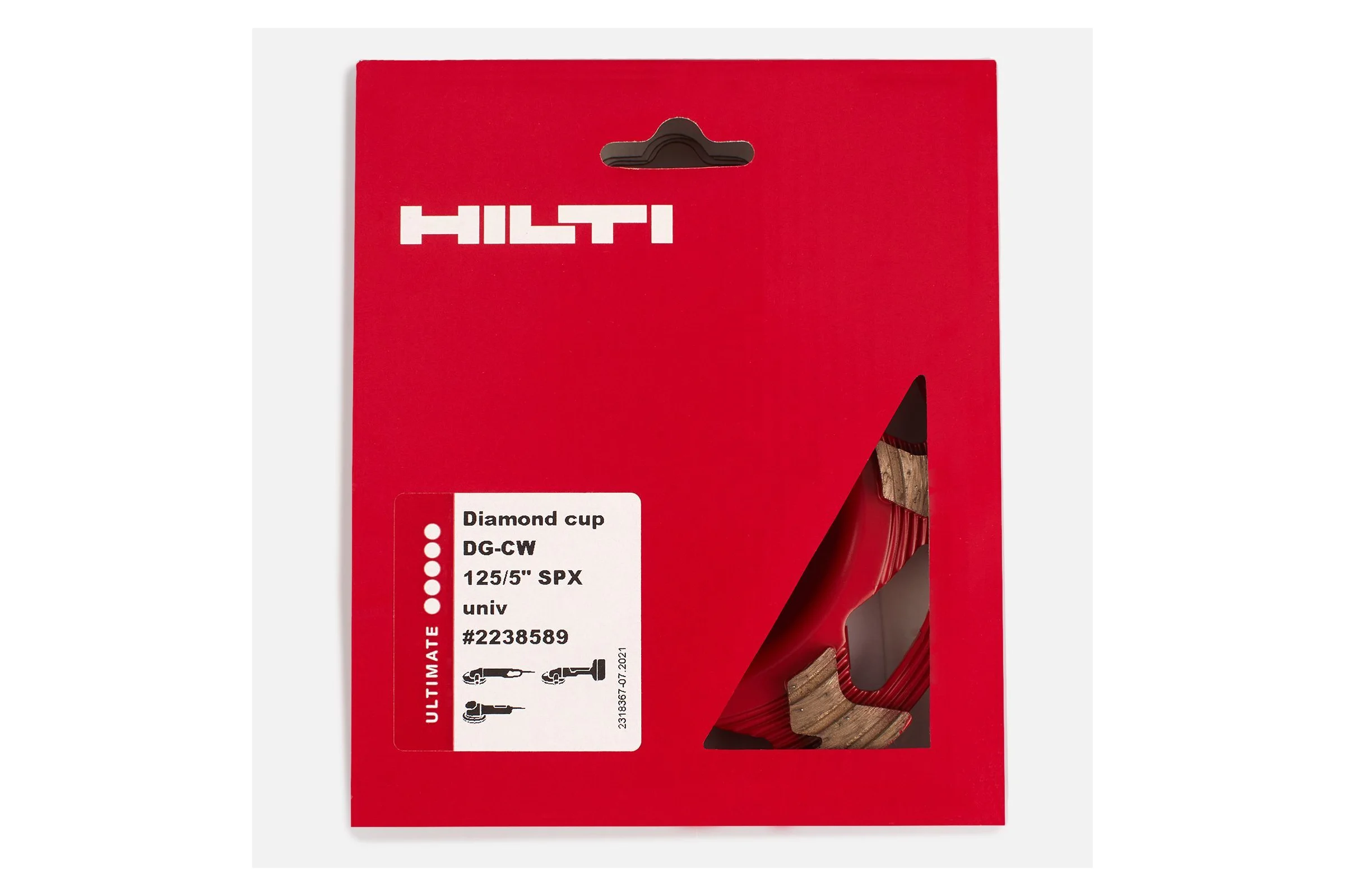 Алмазная шлифовальная чашка Hilti DG-CW 125/5" SPX 2238589