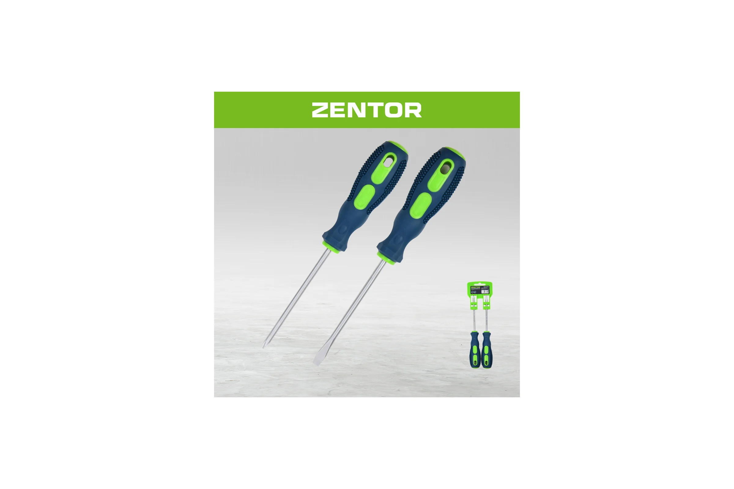Набор отверток SL6*100, PH2*100 Zentor ZT19104M