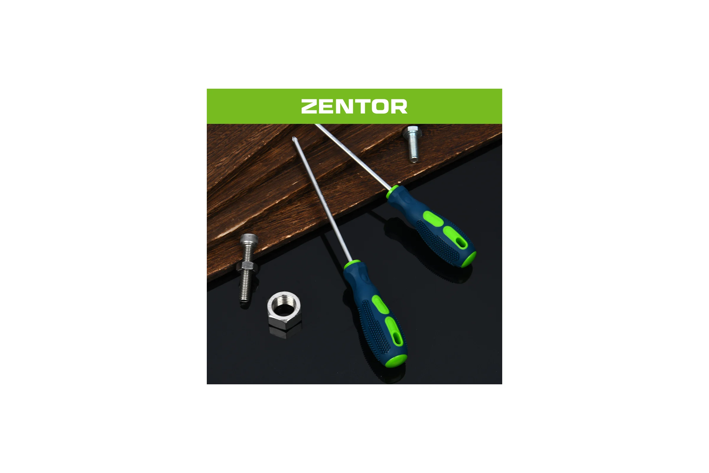 Набор отверток SL6*100, PH2*100 Zentor ZT19104M