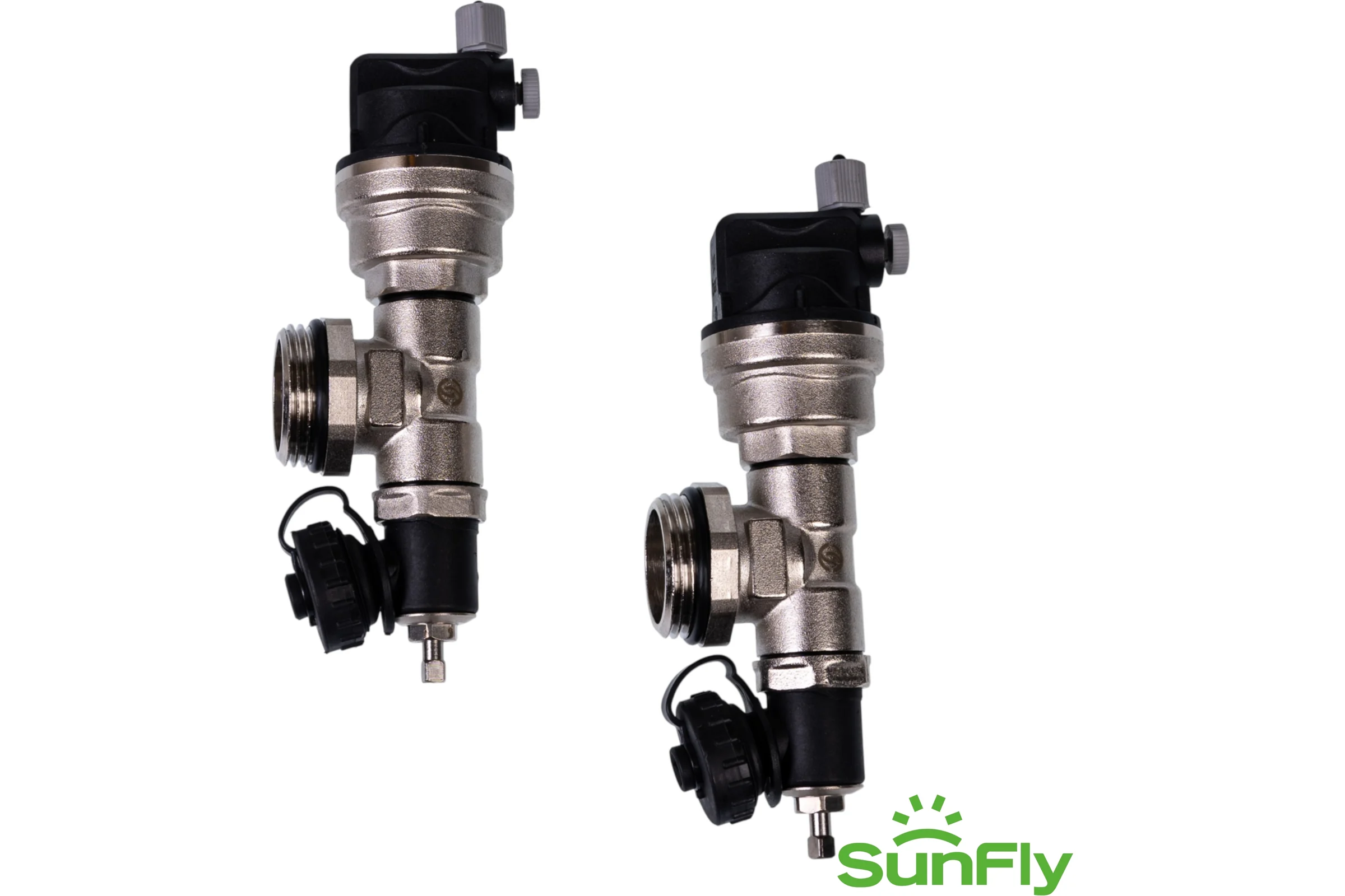 Автоматический воздухоотводчик со сливным краном SUNFLY 1 (XF90778K-1), 2 шт. SF0343594