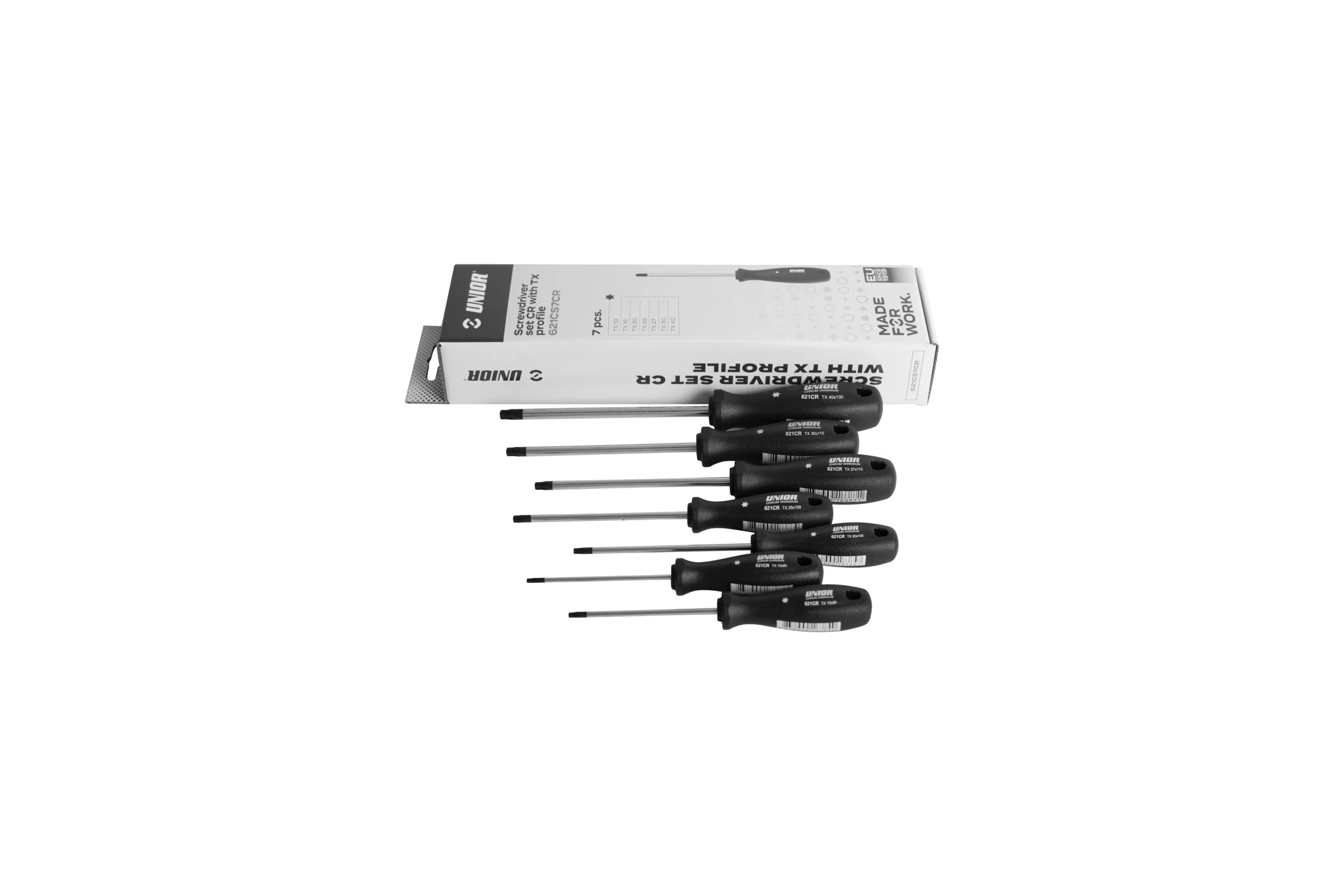 Набор отверток Unior TORX 7 предметов 3838909170312