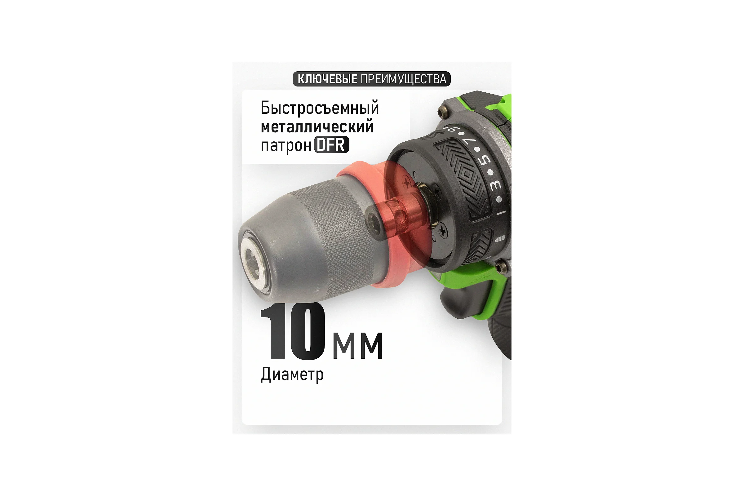 Шуруповерт аккумуляторный PROCRAFT PA18Pro DFR 20В 30Нм (1 АКБ 2Ач+ЗУ+Кейс) PA18Pro DRF-1b2ah-c