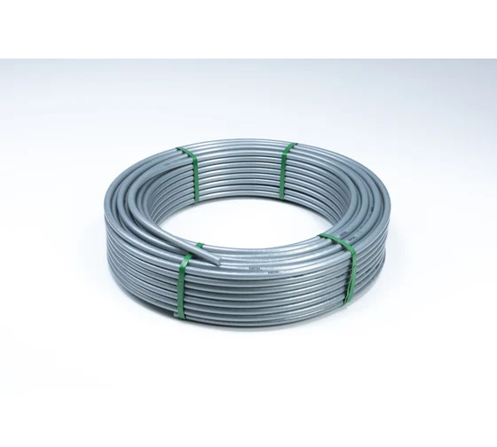 Труба РЕХАУ PE-Xa/EVOH FLEX 32x4.4, бухта 50 м, серебристая 11304003050