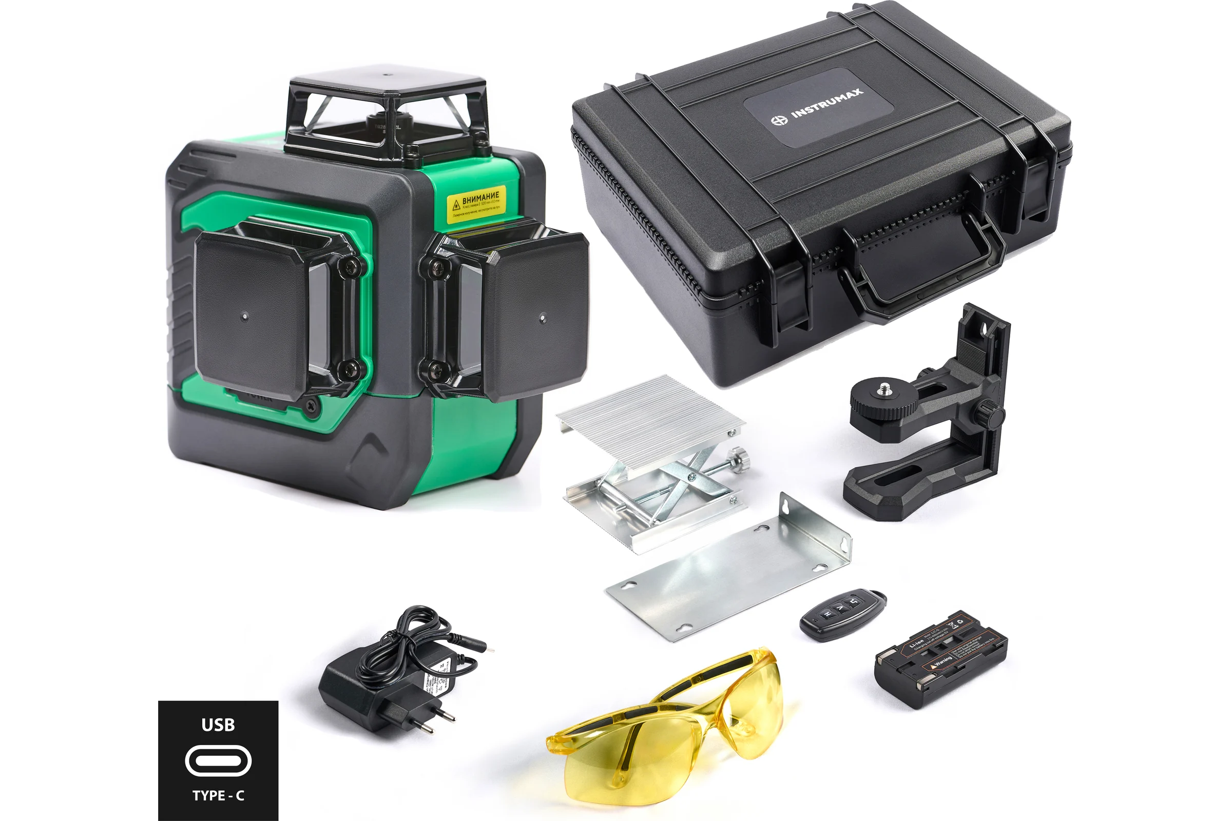 Лазерный уровень INSTRUMAX GL 3-360 Master SET IM0174