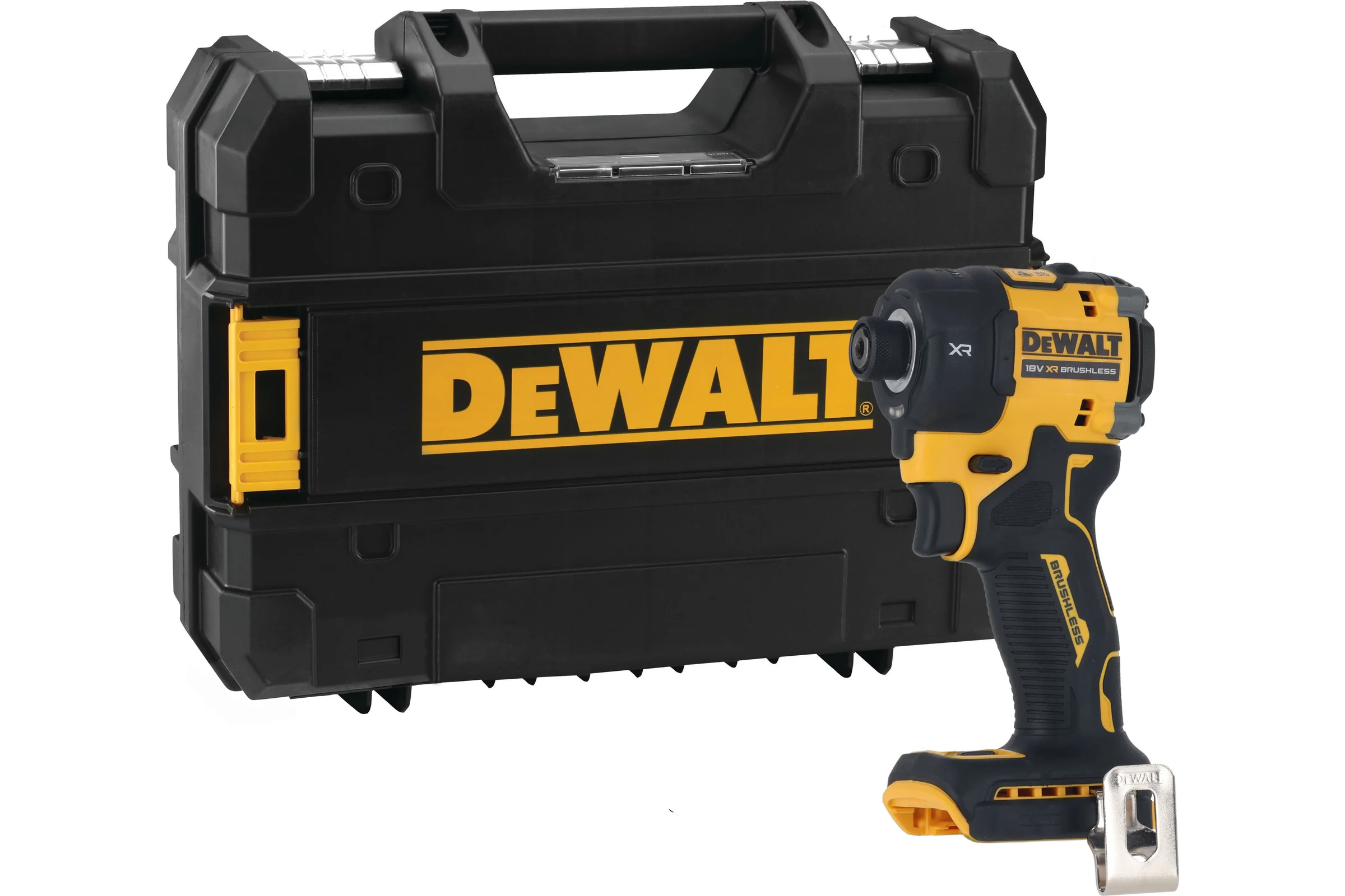 Аккумуляторный масляный шуруповерт Dewalt DCF870NT, 18 В, 56 Нм, 4200 уд/мин, без АКБ и ЗУ, в кейсе TSTAK DCF870NT-XJ