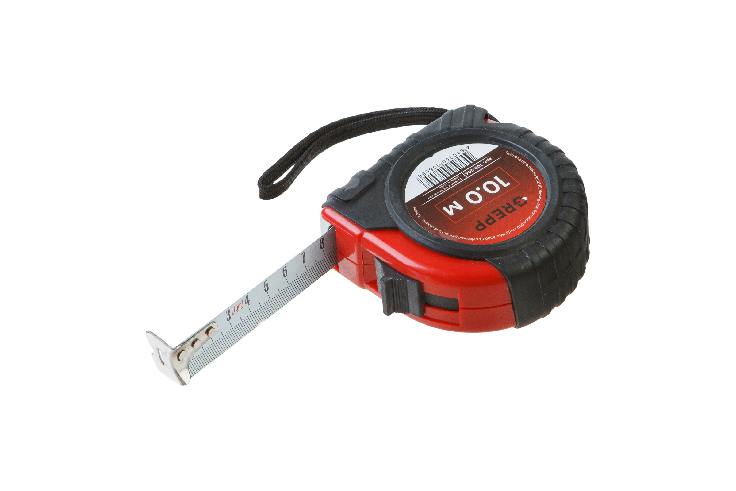 Рулетка GREPP 10 м_25 мм /60/6 100-204