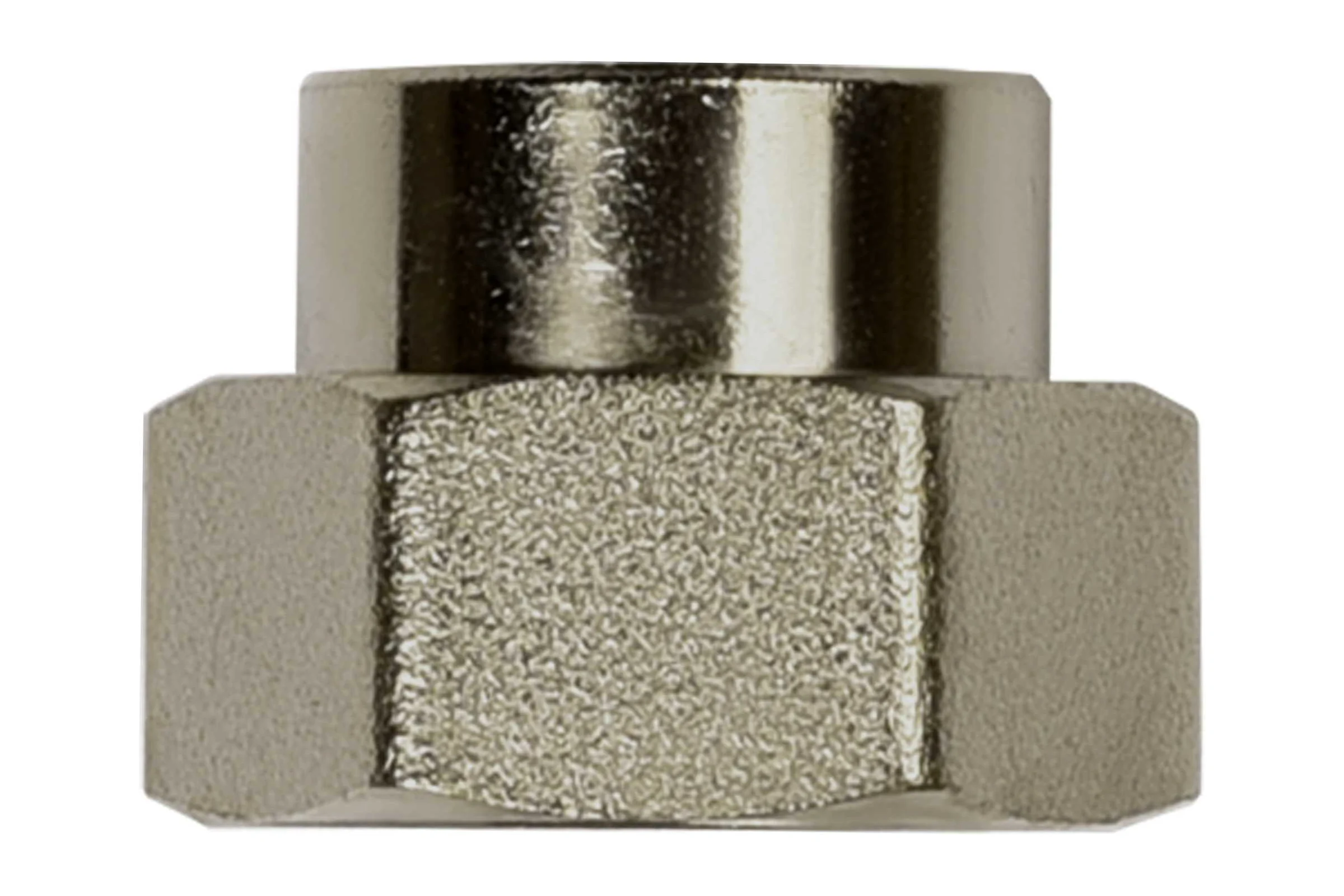 Муфта переходная ДМЗ DN20x25 (3/4"ВР х 1"ВР) латунь никель, 10 шт ДМЗ.002.20х25Н10