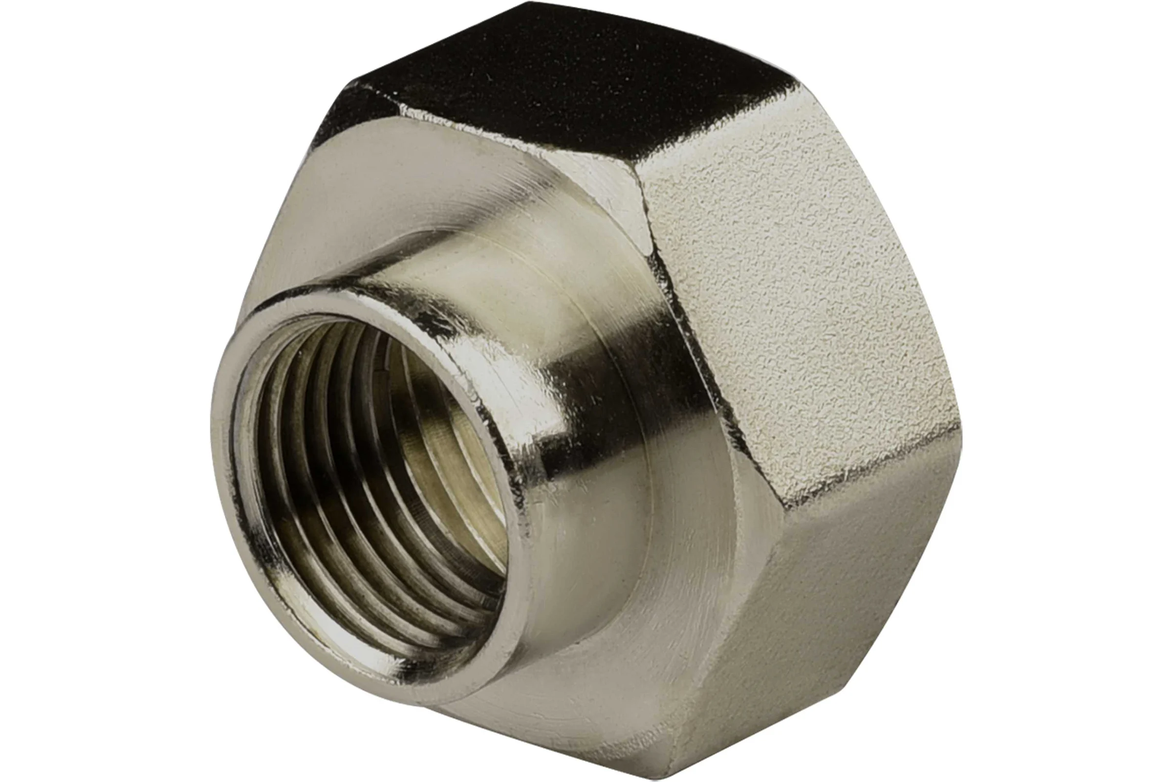 Муфта переходная ДМЗ DN15x25 (1/2"ВР х 1"ВР) латунь никель, 2 шт ДМЗ.002.15х25Н2