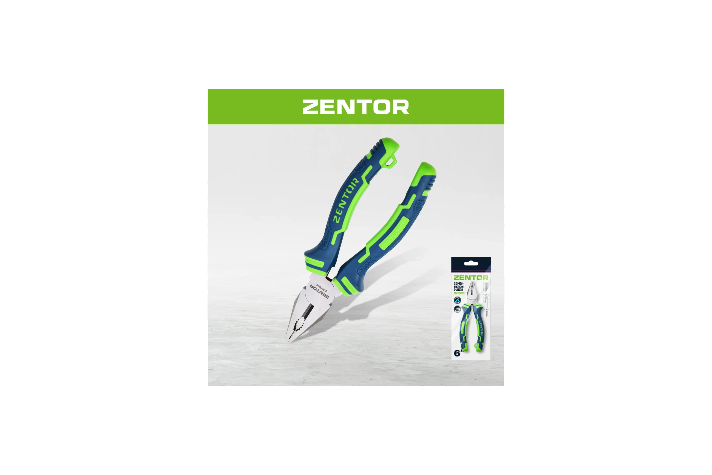 Комбинированные плоскогубцы Zentor 160 мм ZT00000S