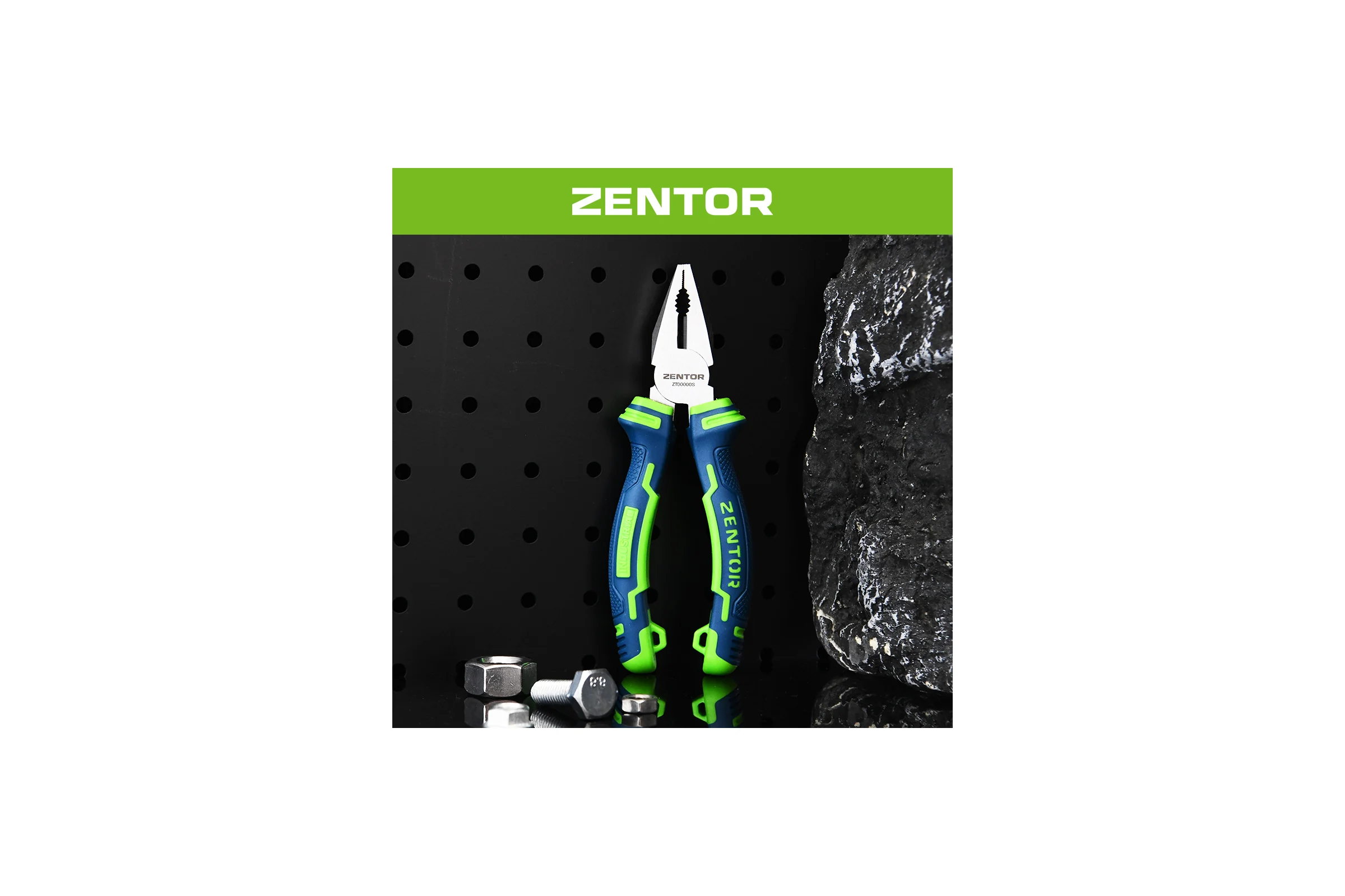 Комбинированные плоскогубцы Zentor 160 мм ZT00000S