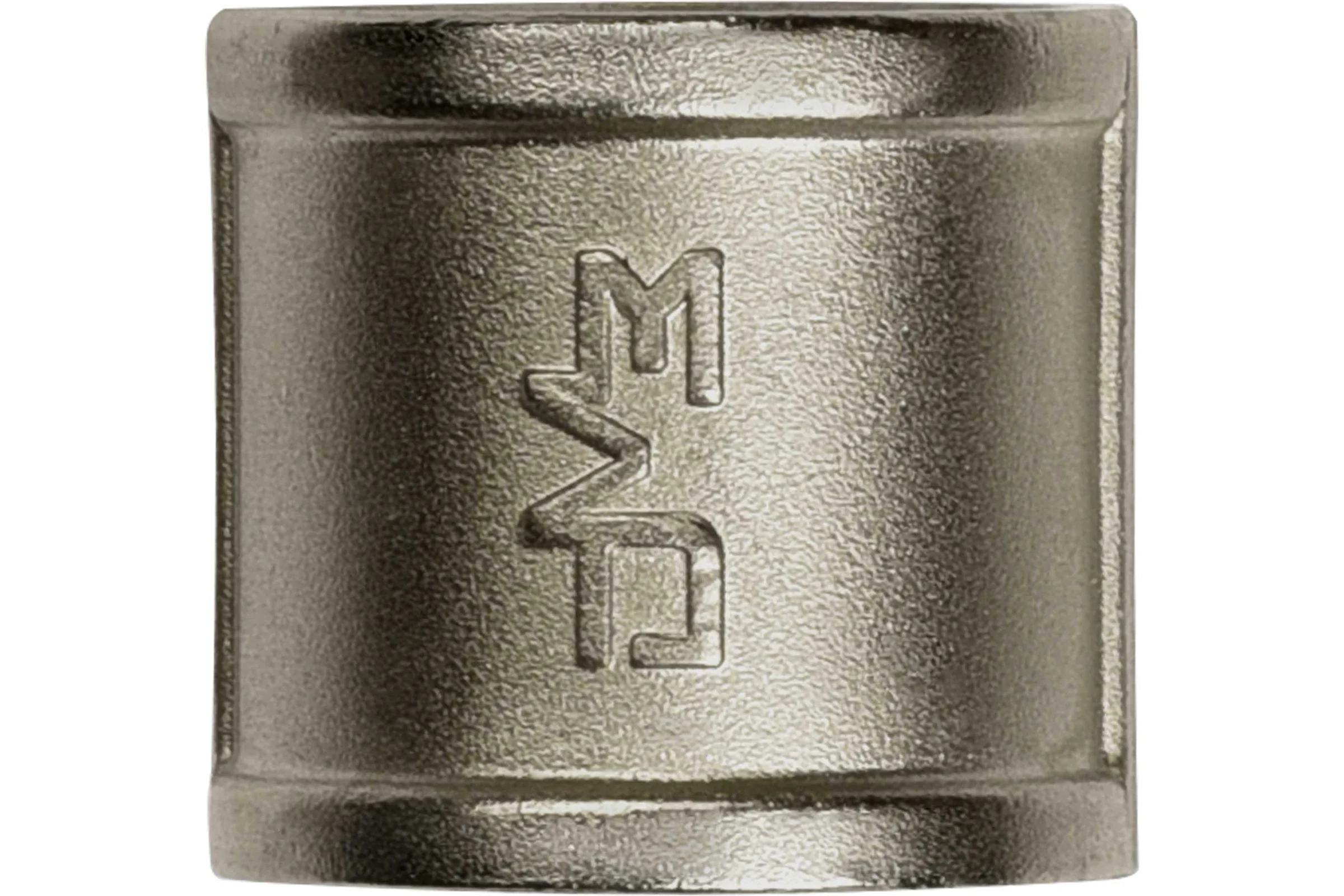 Муфта ДМЗ DN20 (3/4'') ВР латунь никель (упаковка 10 шт) ДМЗ.001.20Н10