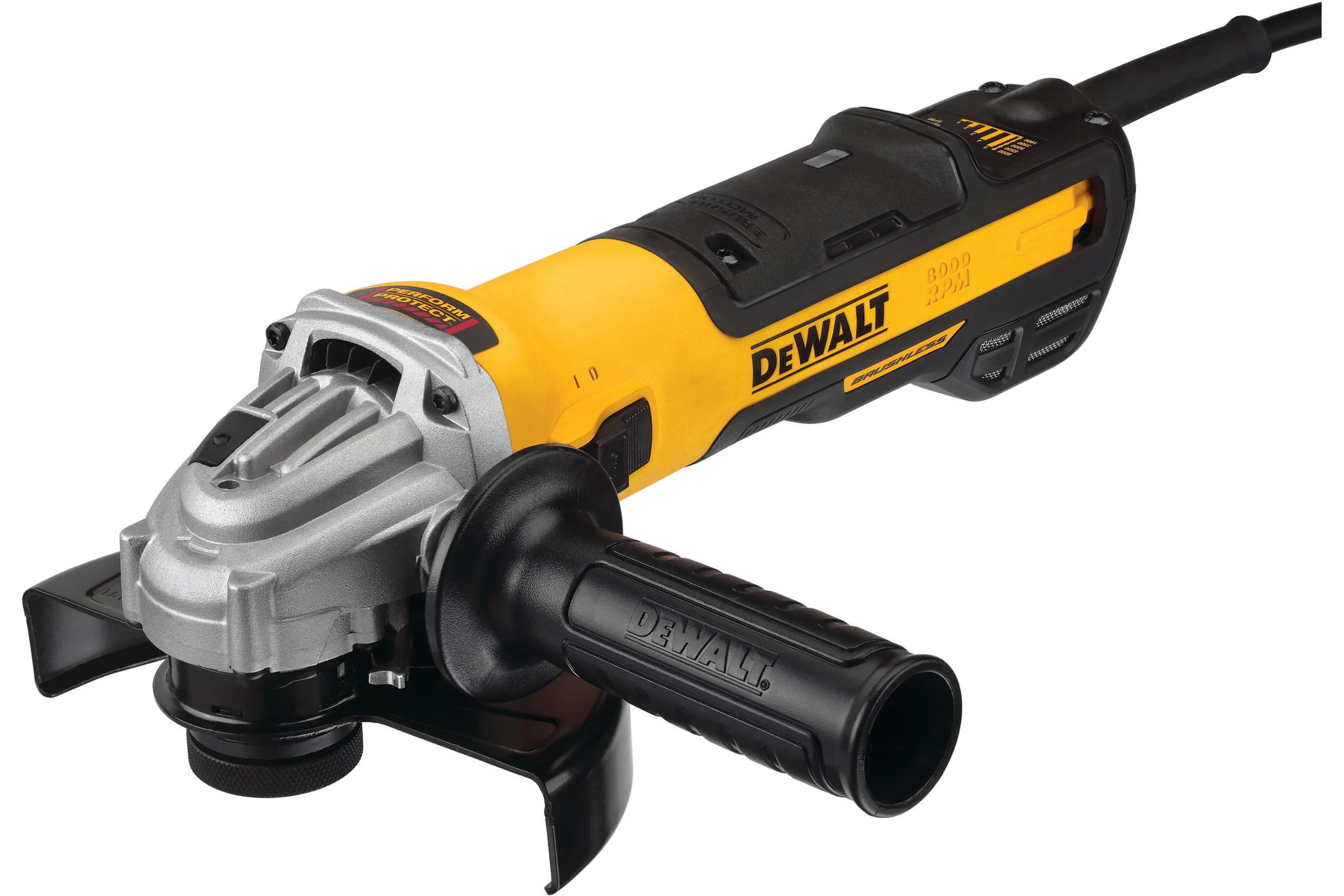 Угловая шлифмашина Dewalt DWE4347, 1700 Вт, 125 мм, 10500 об/мин DWE4347-QS