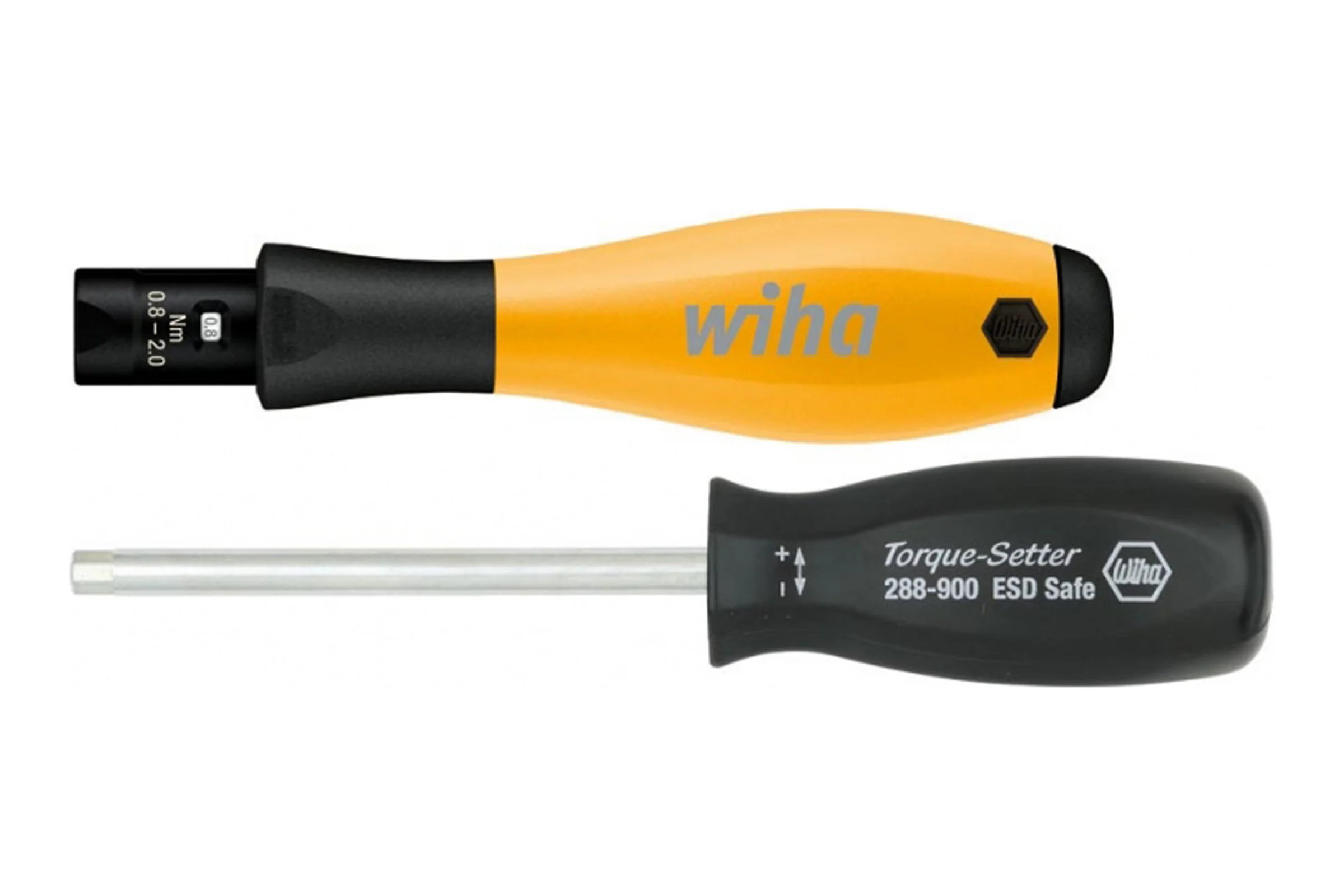 Динамометрическая отвертка Wiha TorqueVario-S ESD со шкалой 2882 0,8-2,0 Нм 26866