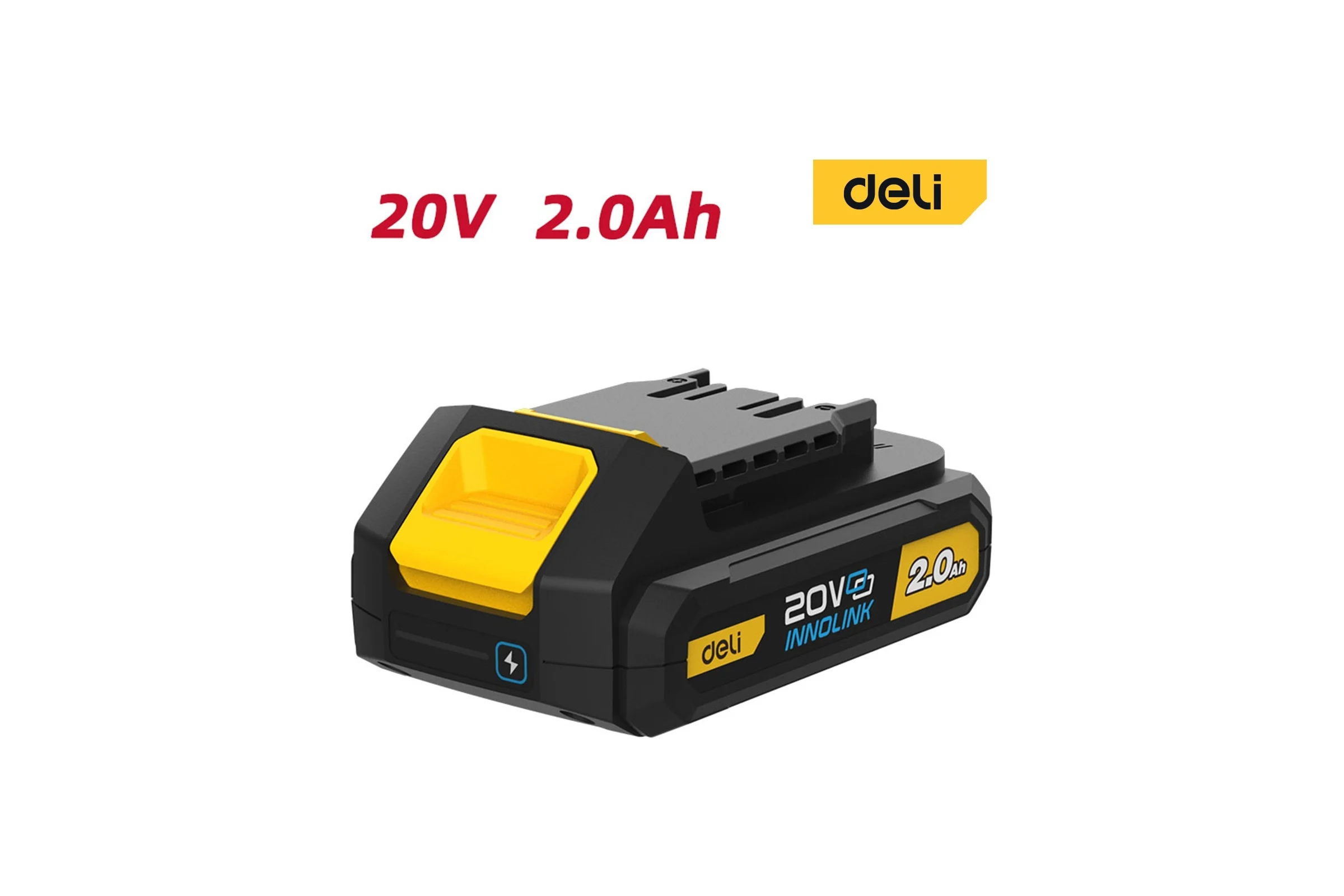 Аккумулятор DELI Li-ion 20В х 2Ач Innolink DL-DC20A2 163021