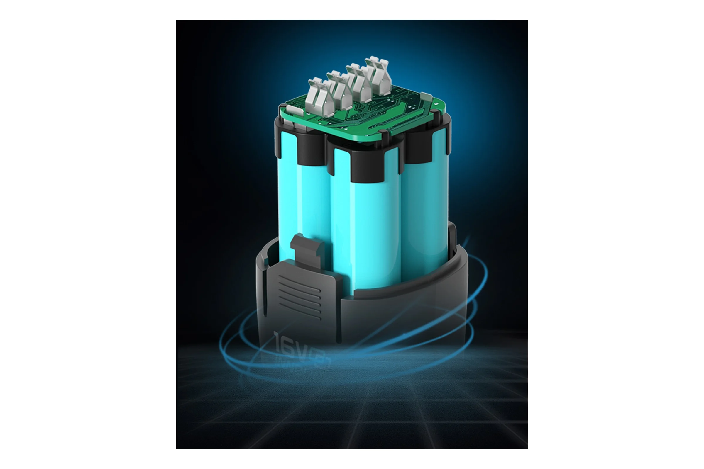 Аккумулятор DELI Li-ion 16В х 2Ач Innolink DE-DC16A2 163009