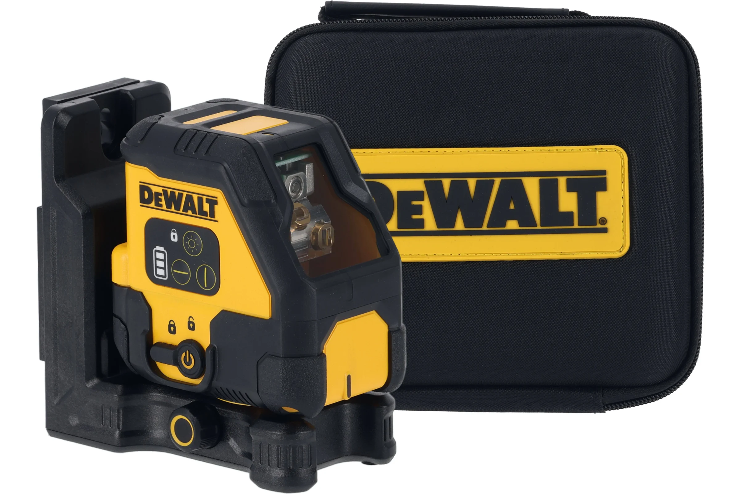 Аккумуляторный лазерный нивелир Dewalt DCLE14201RB, красный луч, 30 м, в чехле DCLE14201RB-XJ