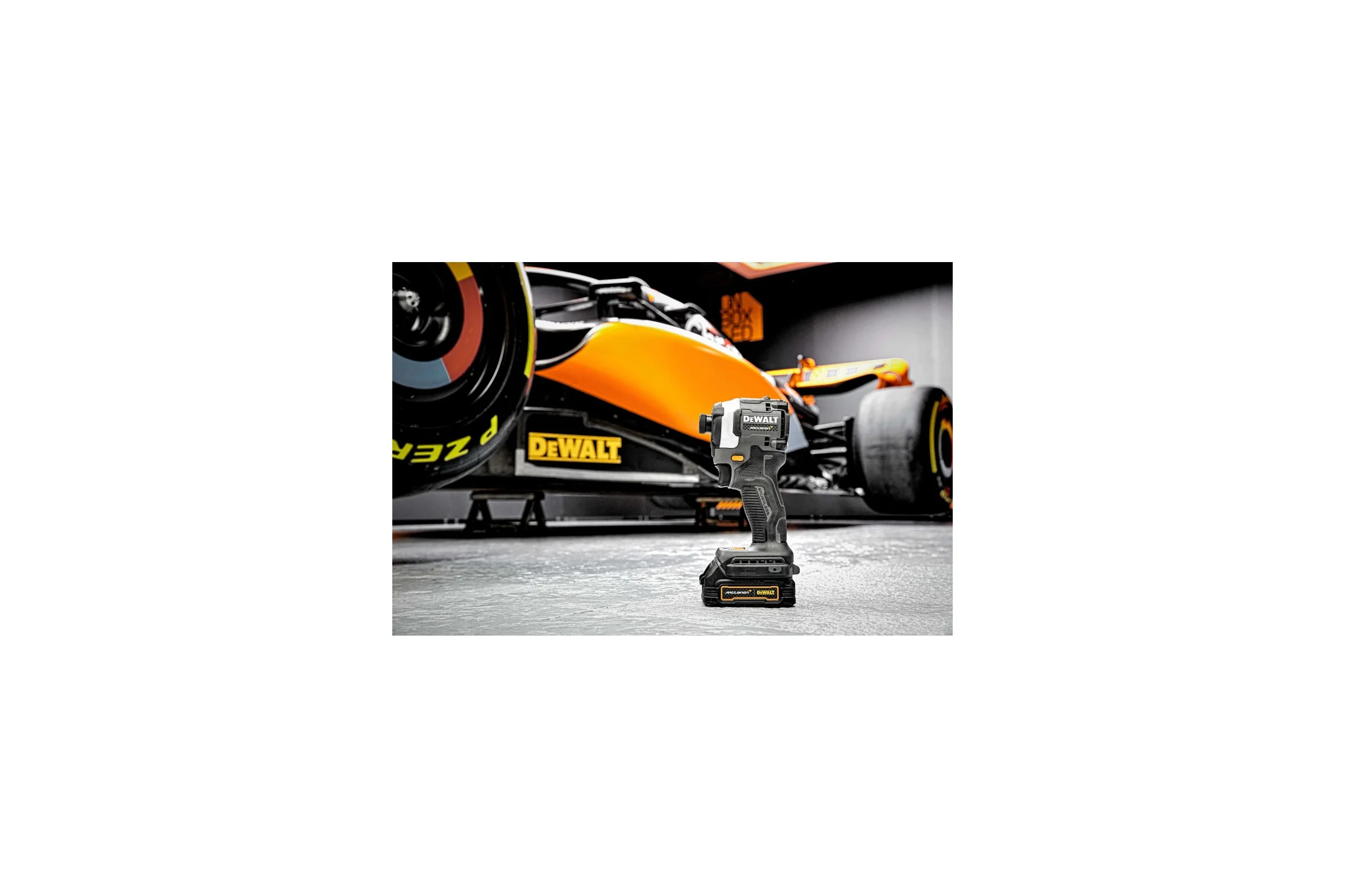 Шуруповерт Dewalt McLaren Limited Edition DCF85ME2GT, 18 В, 205 Нм, с 2 АКБ 1.7 Ач и ЗУ, в кейсе TSTAK DCF85ME2GT-QW