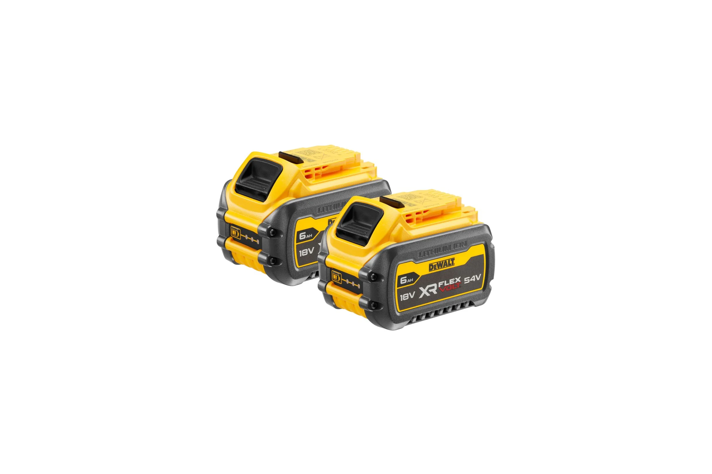 Аккумулятор Dewalt FLEXVOLT DCB546, Li-Ion, 18/54 В, 6/2 Ач, 2 шт DCB546T2-XJ
