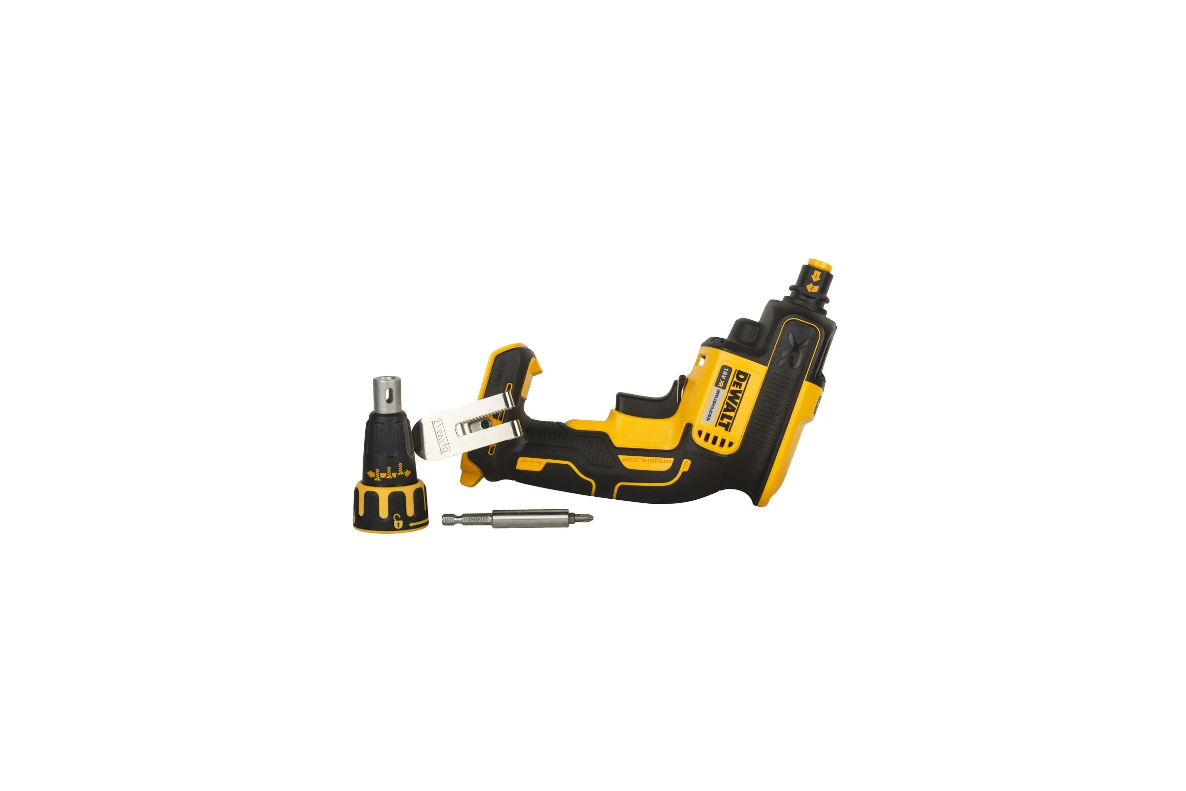 Аккумуляторный ленточный шуруповерт Dewalt DCF620NT, 18 В, 30 Нм, 4400 об/мин, без АКБ и ЗУ, в кейсе TSTAK DCF620NT-QW