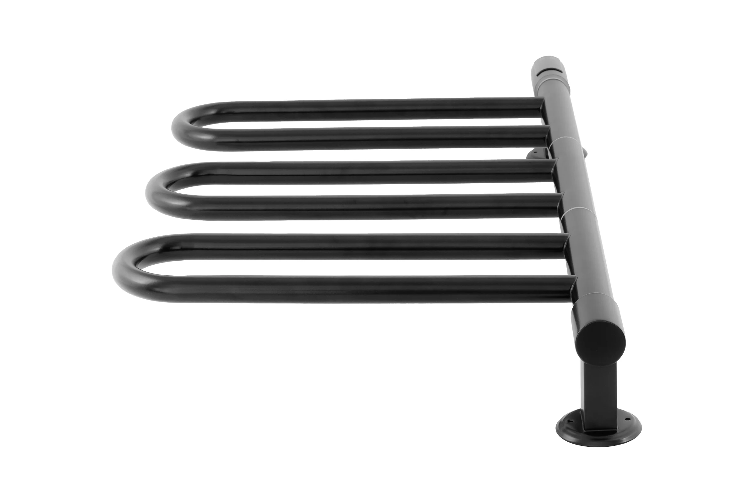 Полотенцесушитель ENERGY U chrome G3K RAL 9005 Чёрный матовый + ECO 2 Чёрный УТ-УТ-01216