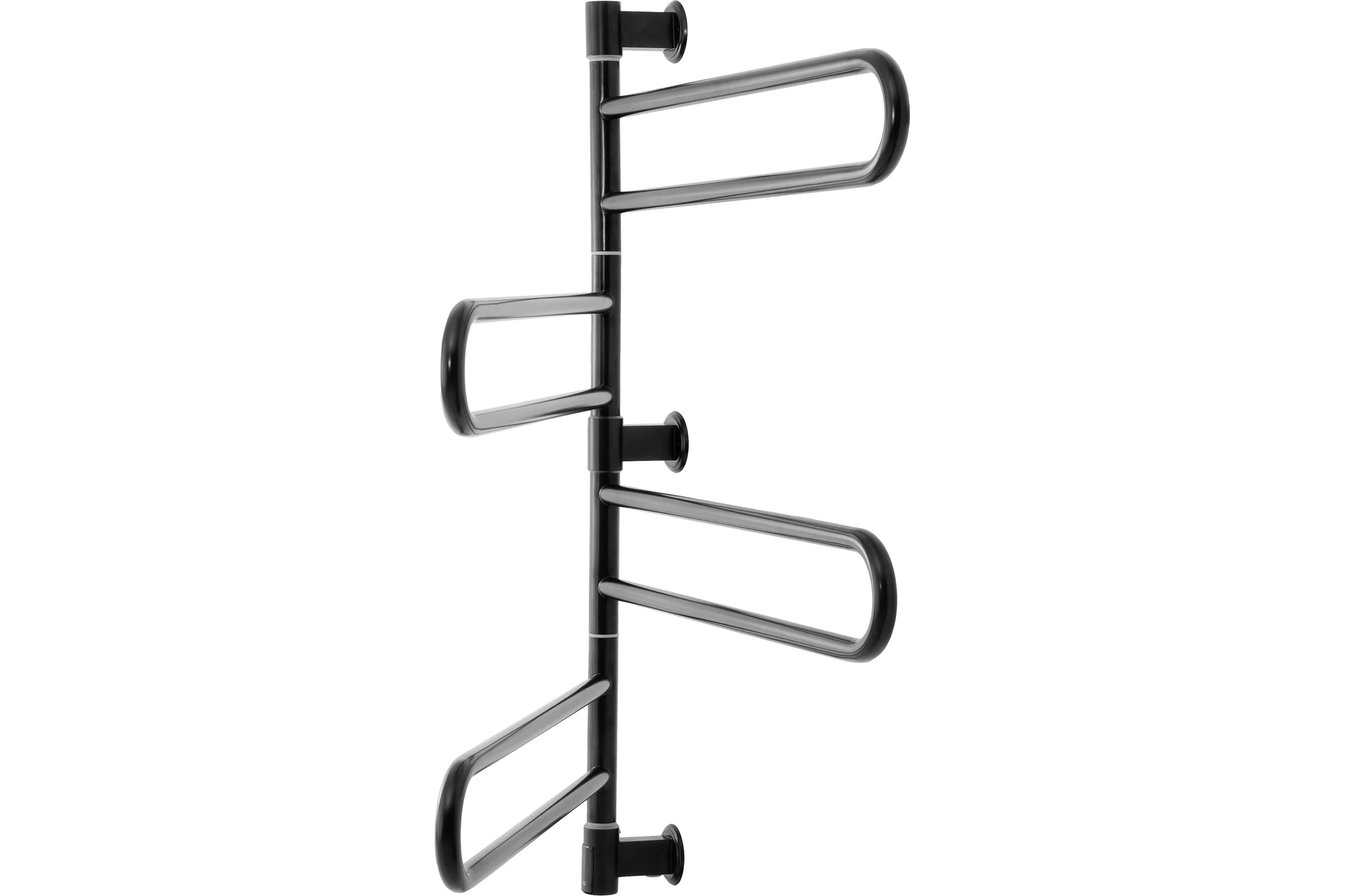 Полотенцесушитель ENERGY U chrome G4 RAL 9005 чёрный матовый + ECO 2 Чёрный УТ-УТ-01222