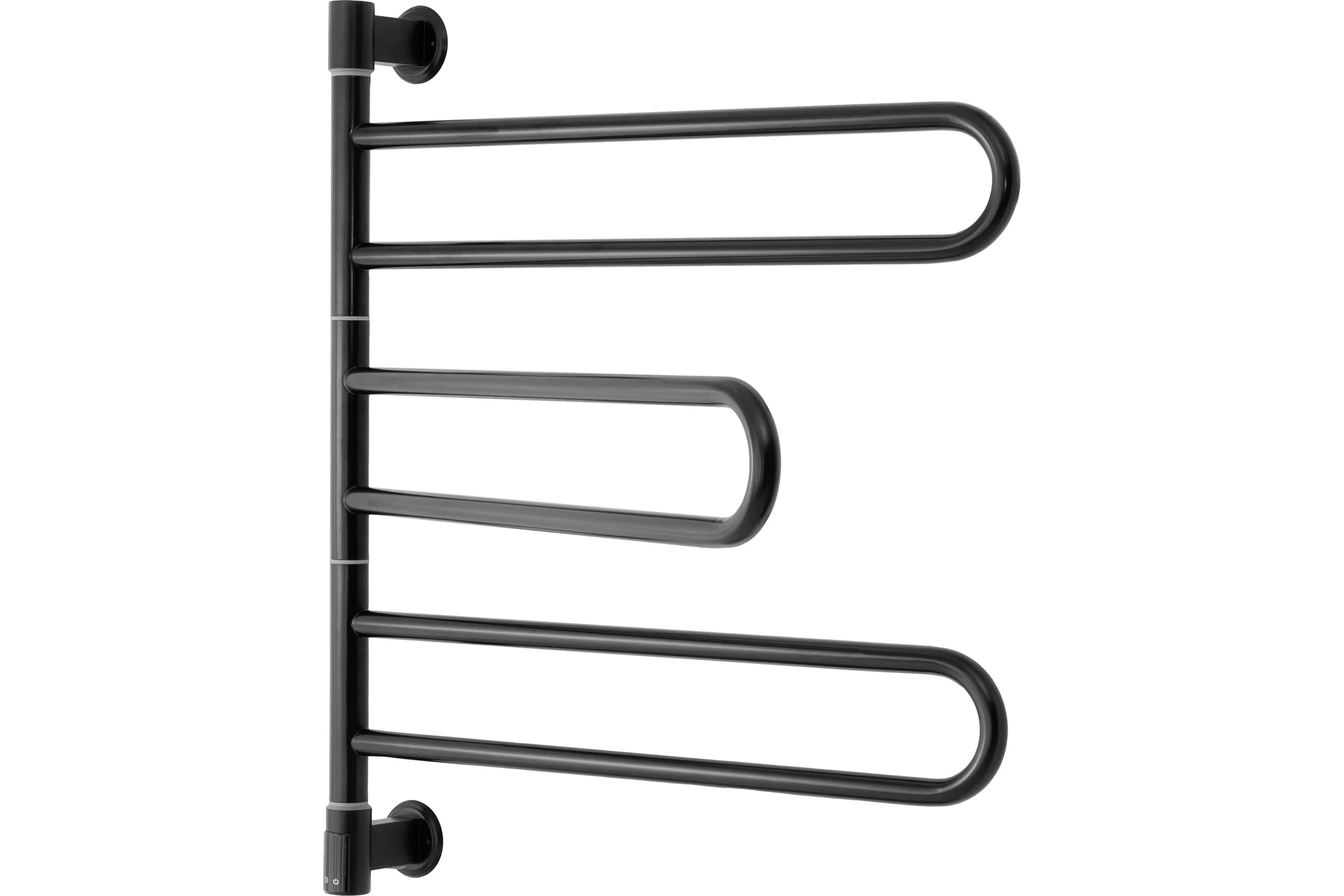 Полотенцесушитель ENERGY U chrome G3 RAL 9005 чёрный матовый + ECO 2 чёрный УТ-УТ-01212