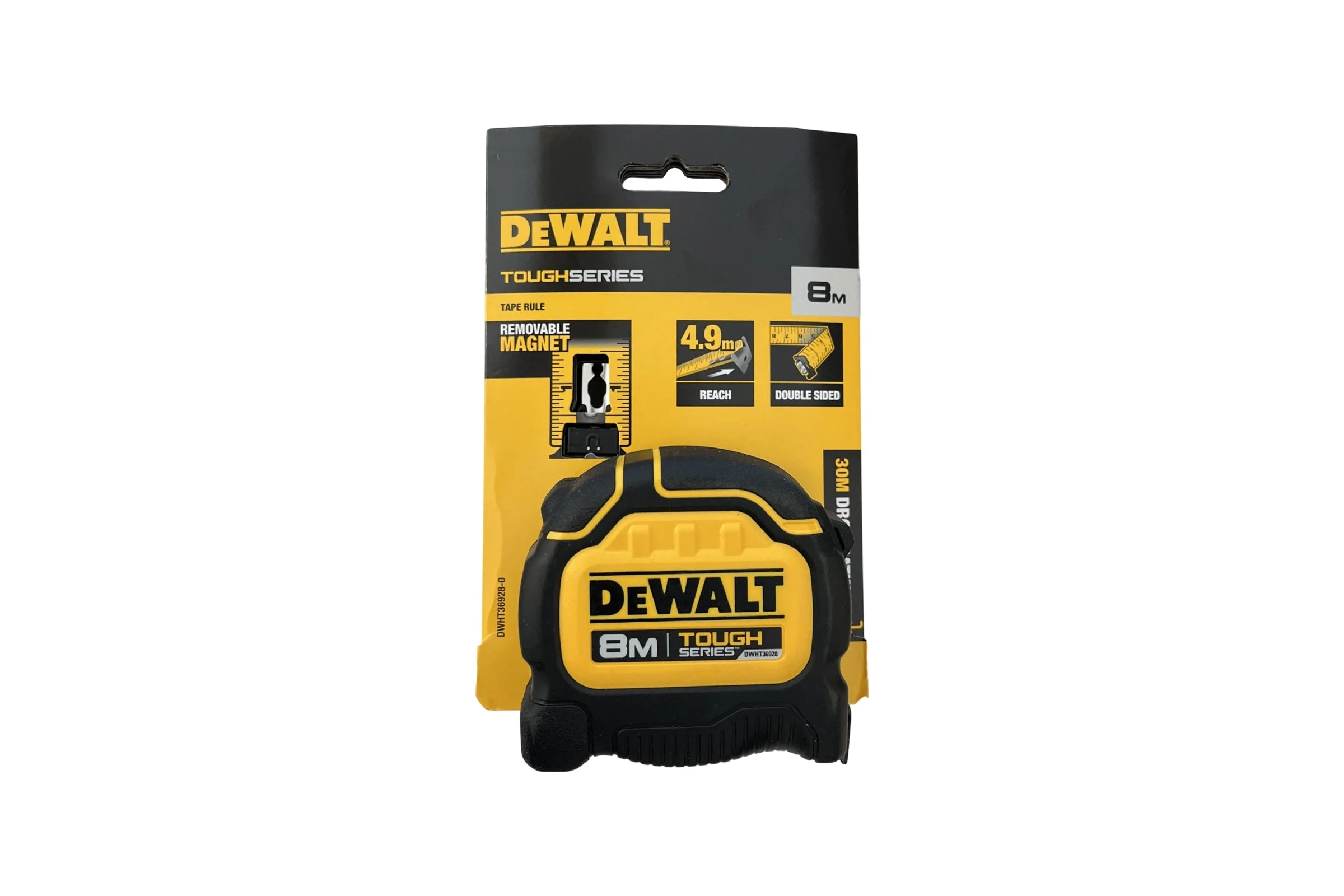 Рулетка Dewalt TOUGHSERIES 8 м DWHT36928-0