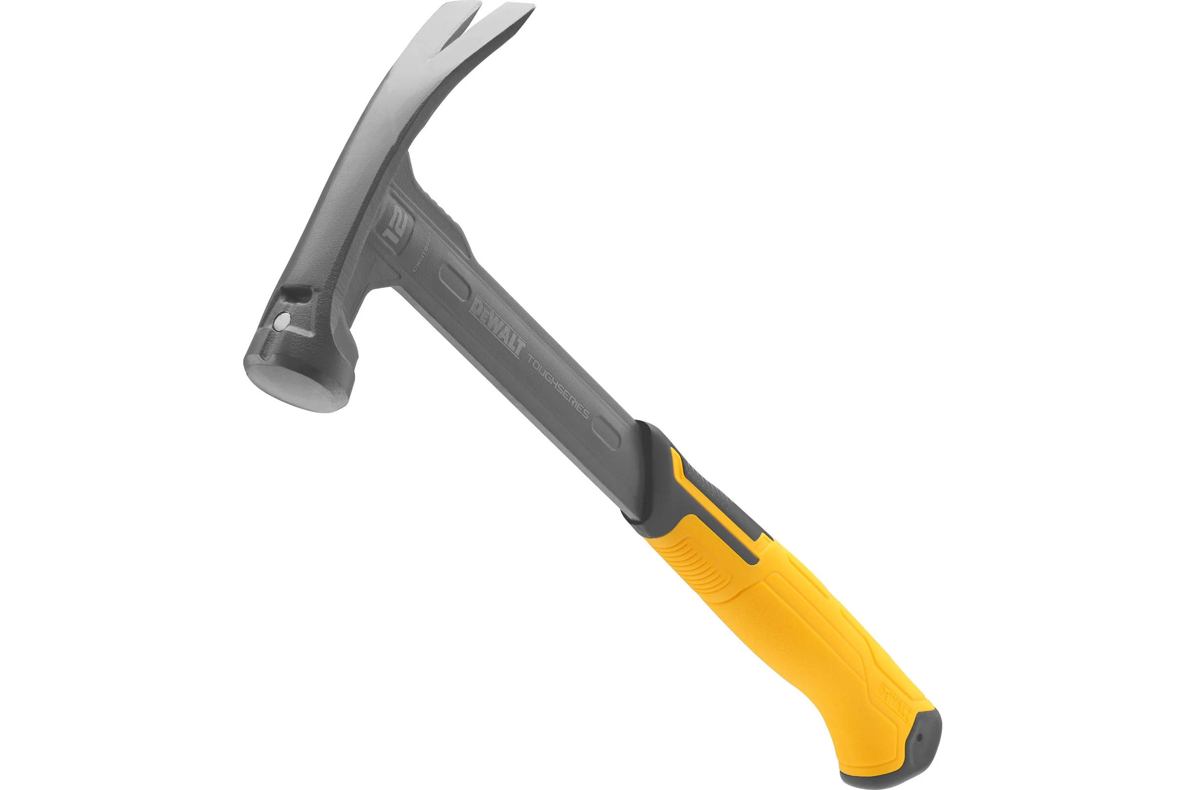Молоток с прямым заострённым гвоздодёром Dewalt TOUGHSERIES, облегчённый 340 г. DWHT51135-0