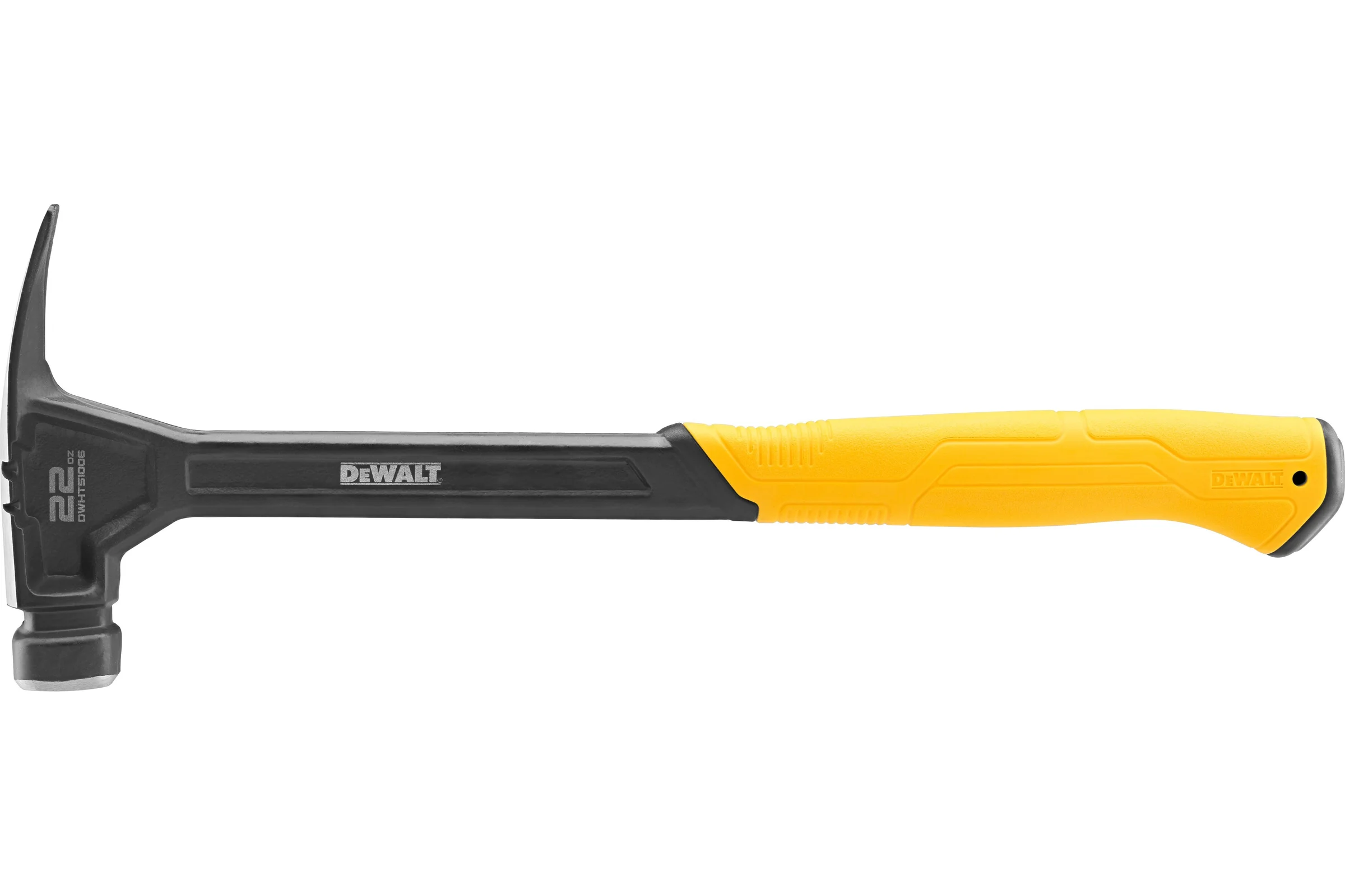 Молоток с прямым заострённым гвоздодёром Dewalt 624 г. DWHT51006-0