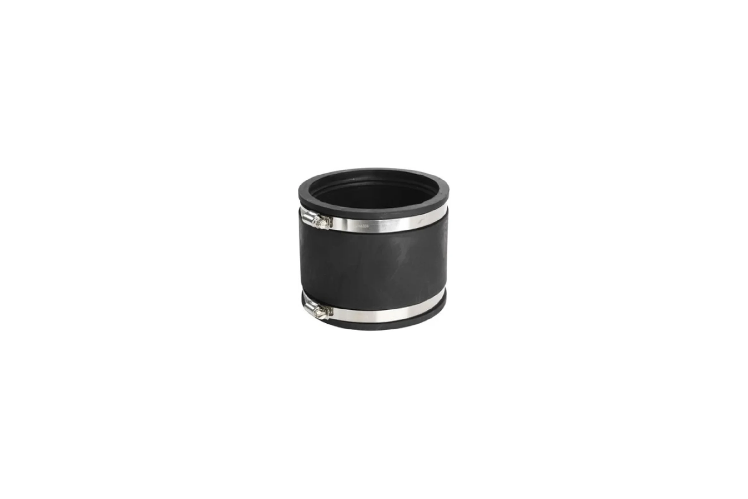 Гибкая муфта ZENIKA DN 50 диаметр труб 57-60 мм, EPDM с хомутом РТИ-00279