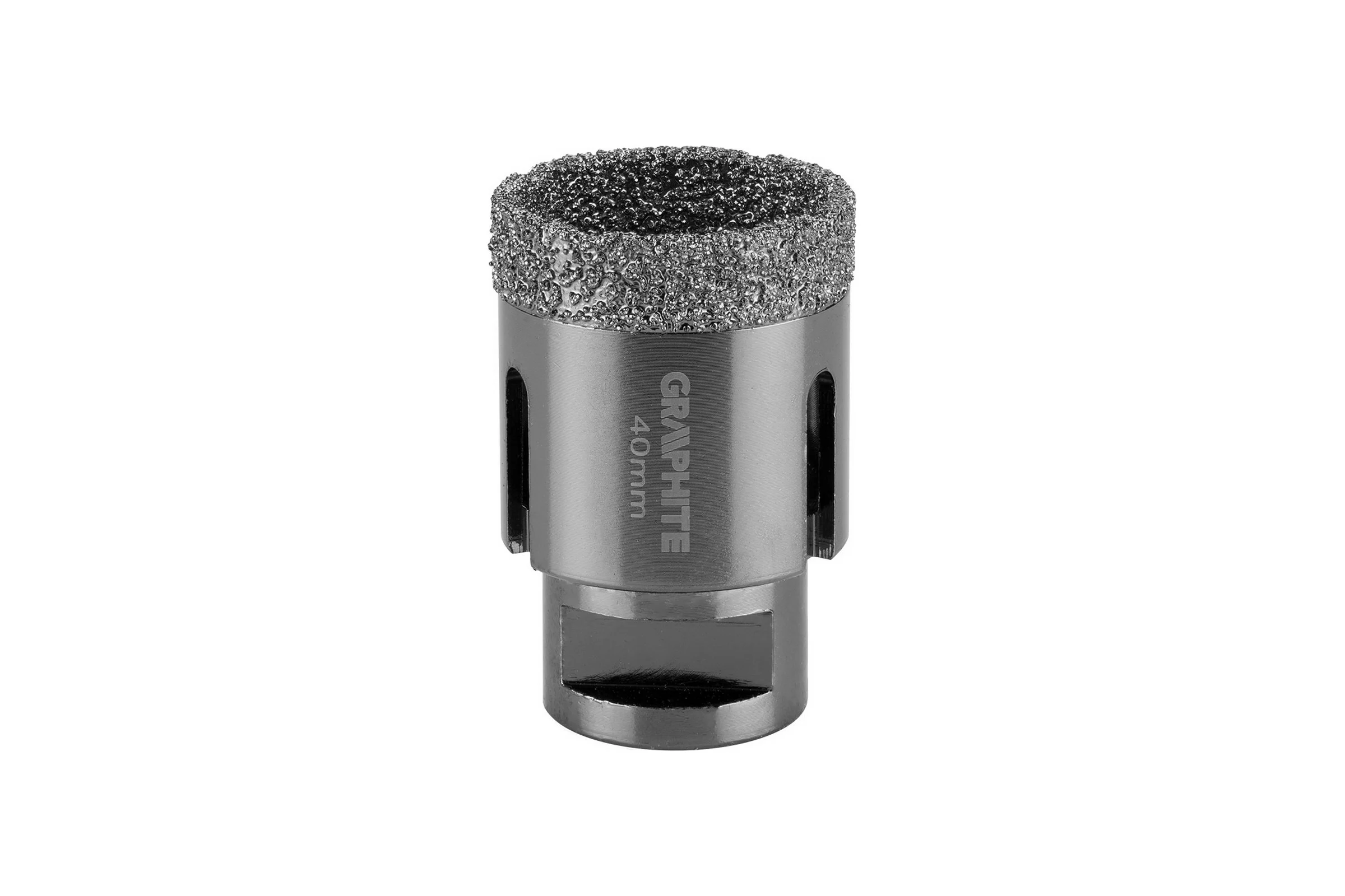 Коронка алмазная вакуумная пайка 40 мм, M14 GRAPHITE 55H311