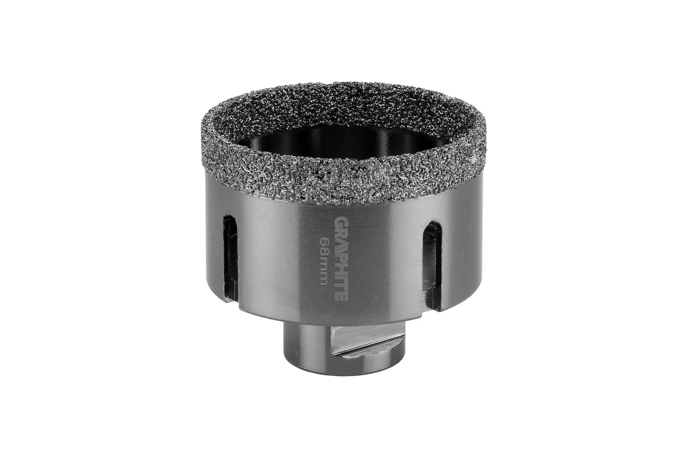 Коронка алмазная вакуумная пайка 68 мм, M14 GRAPHITE 55H315