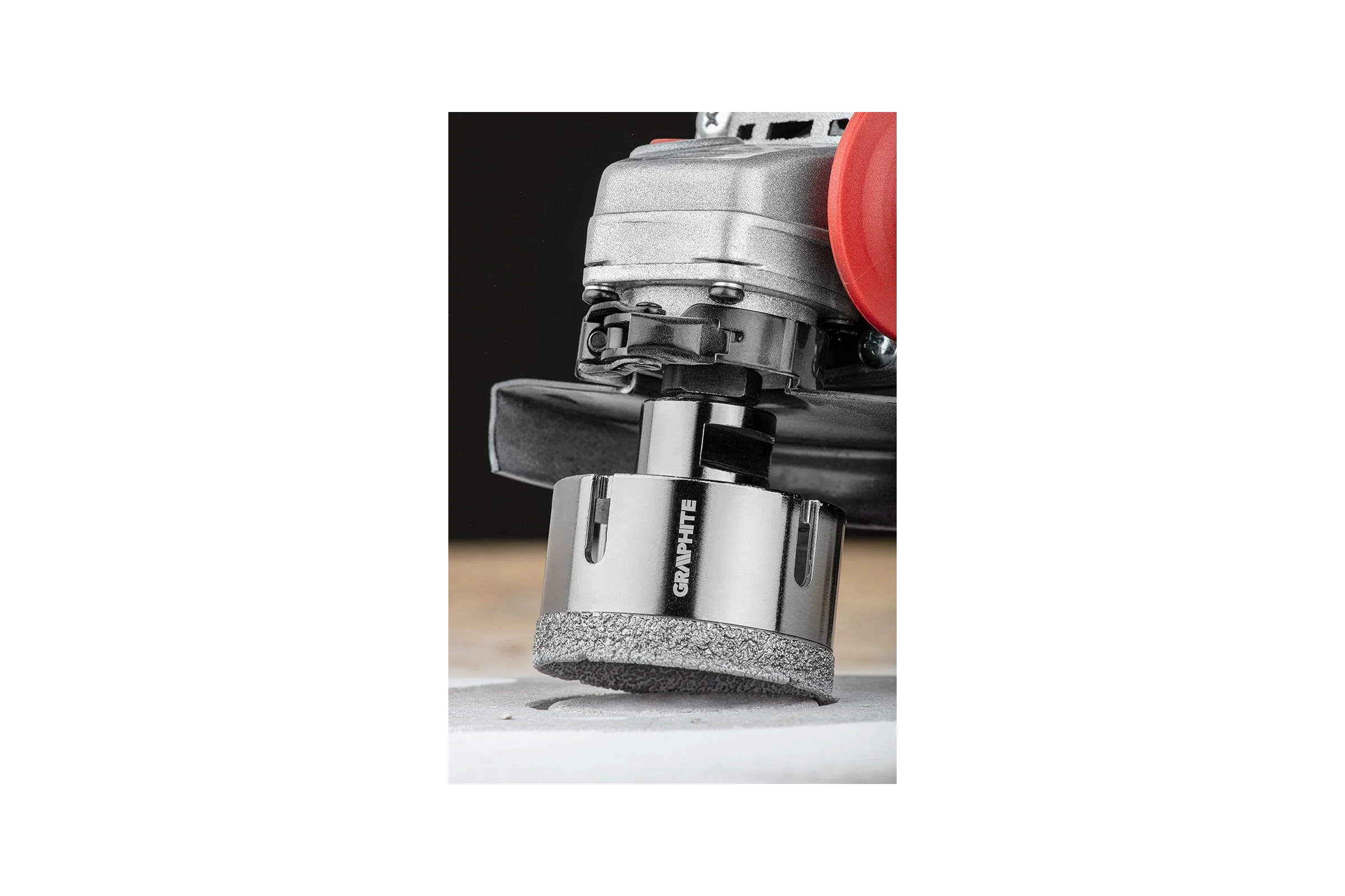 Коронка алмазная вакуумная пайка 68 мм, M14 GRAPHITE 55H315