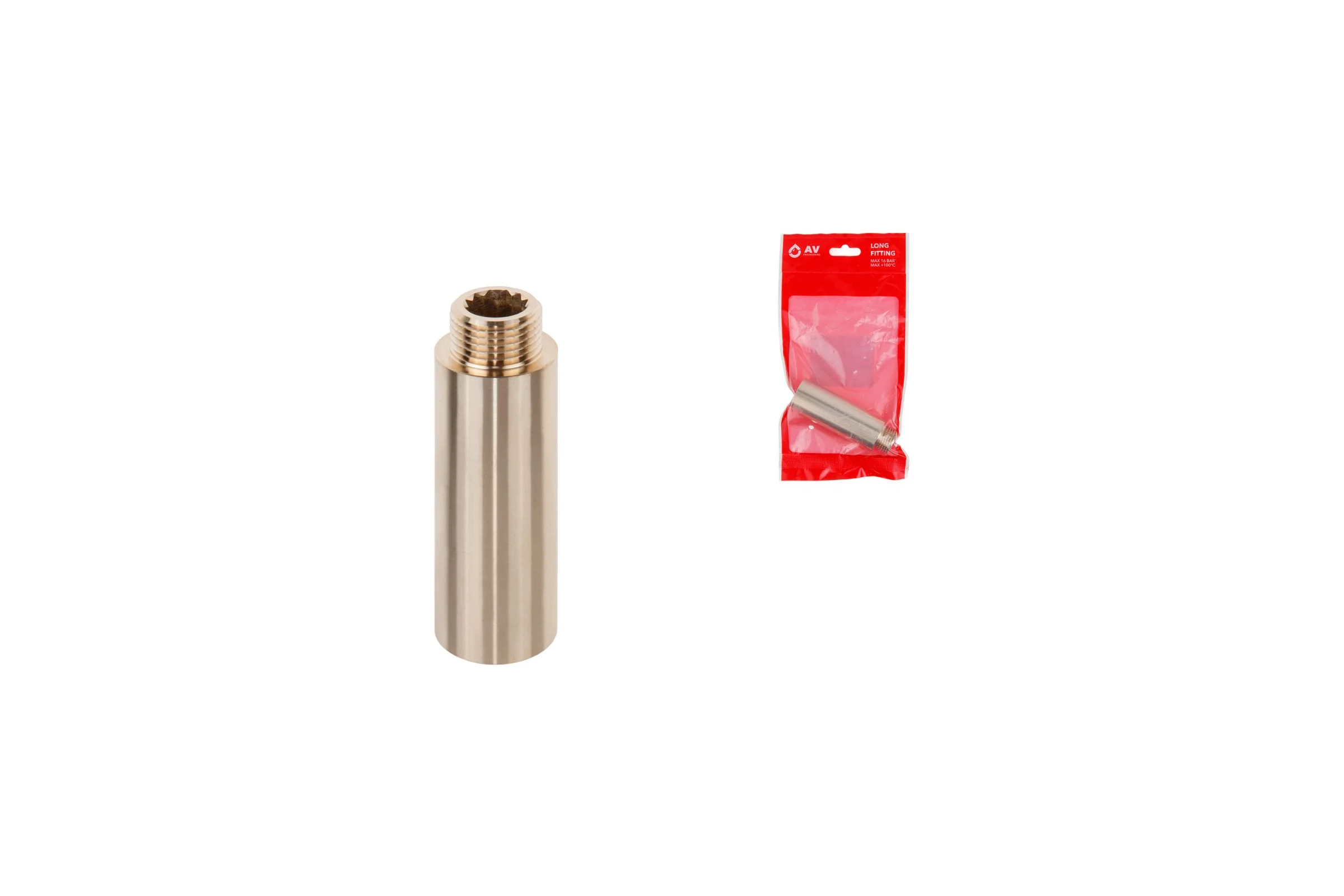 Удлинитель AV Engineering 1/2 вн.-нар. х 70 мм, (инд. упак.) AVE301020