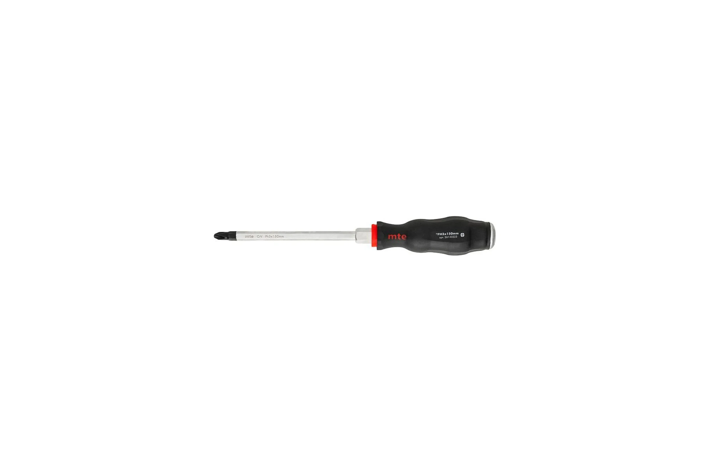Отвертка крестовая ударная MTE PH3x150 мм 26133223