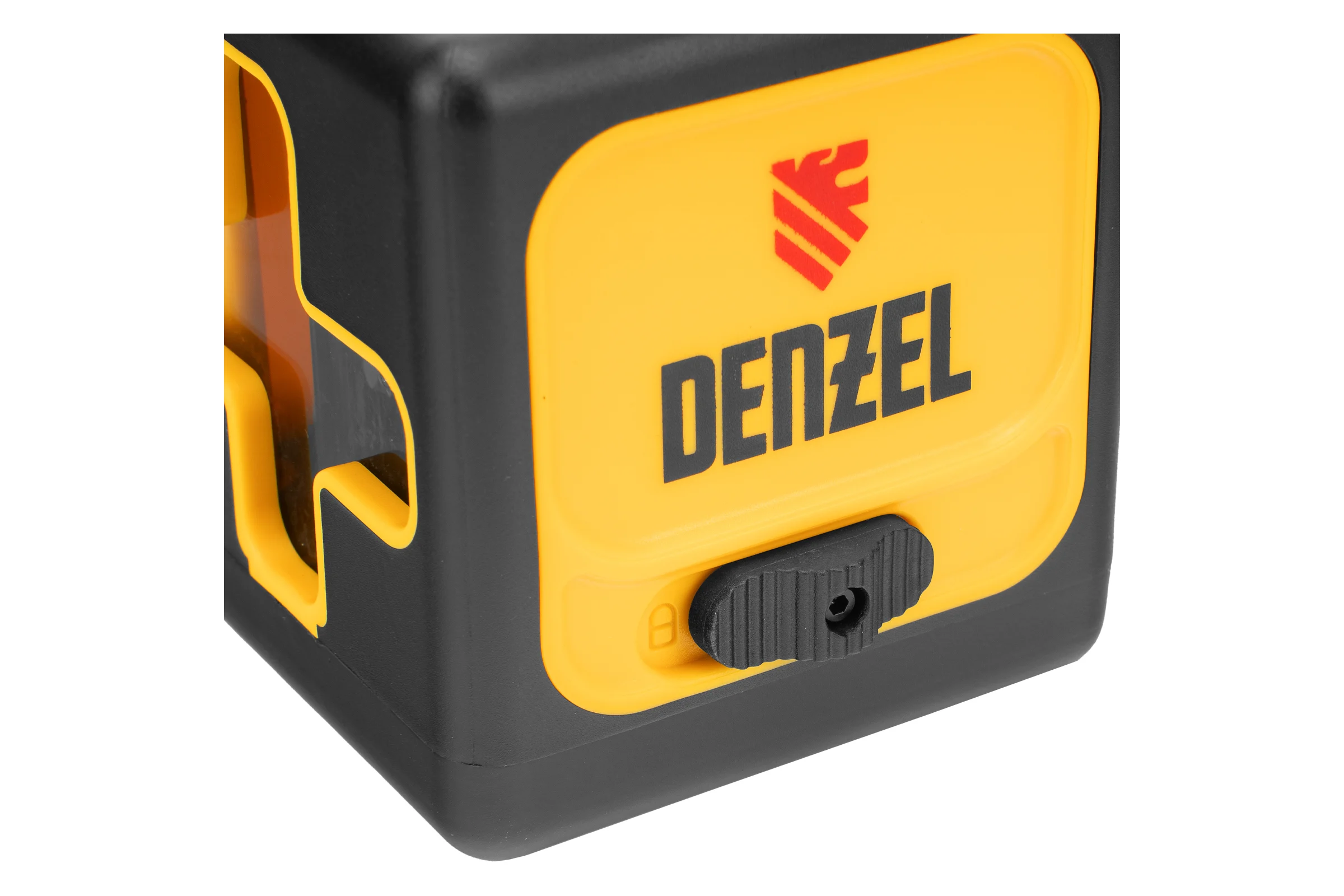 Лазерный уровень Denzel DQB-T, 30 м, зеленый луч, батарейки, штатив 350165