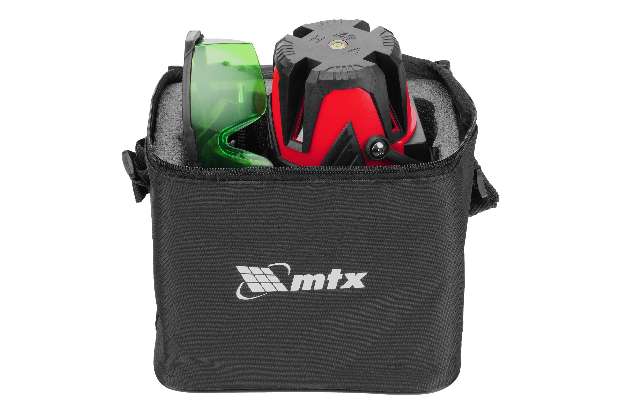 Лазерный уровень MTX MFL GREEN, 30 м, зеленый луч, акк. Li 2400 mAh, сумка, резьба 5/8 35015