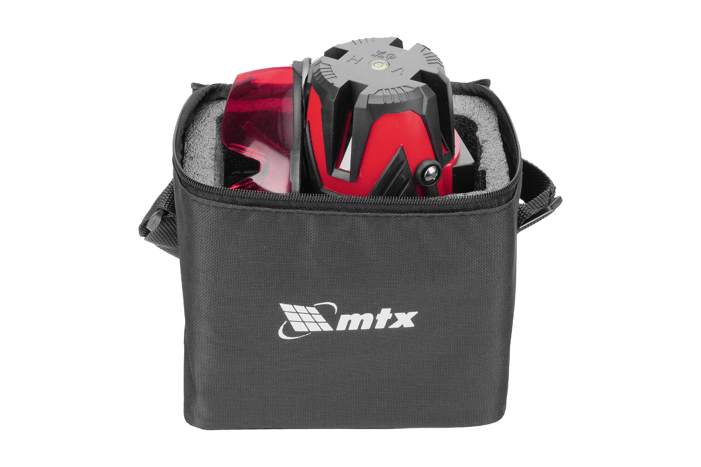 Лазерный уровень MTX MFL RED, 30 м, красный луч, акк. Li 2400 mAh, сумка, резьба 5/8 35014