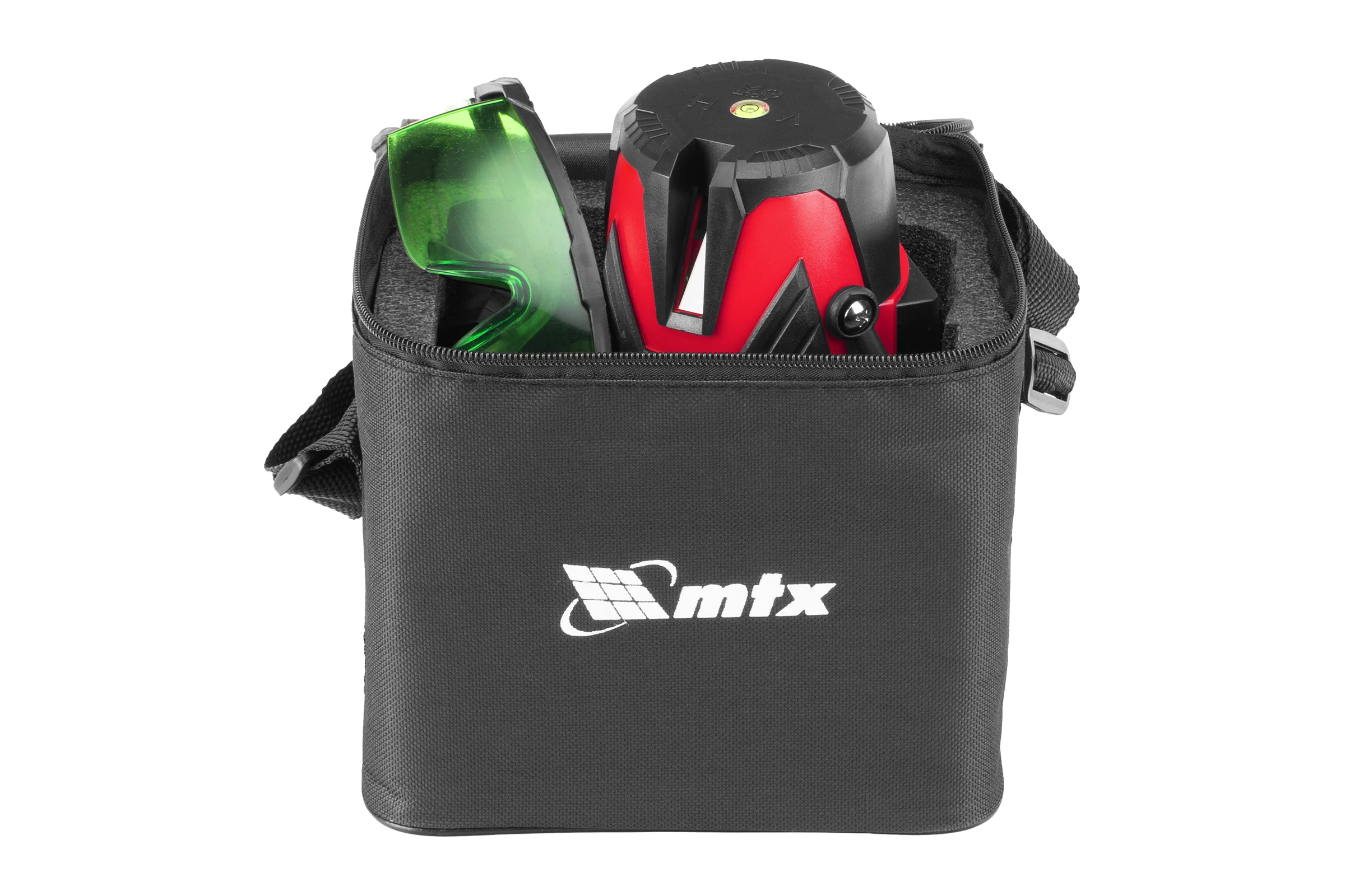 Лазерный уровень MTX MXL GREEN, 30 м, зеленый луч, акк. Li 2400 mAh, сумка, резьба 5/8 35013