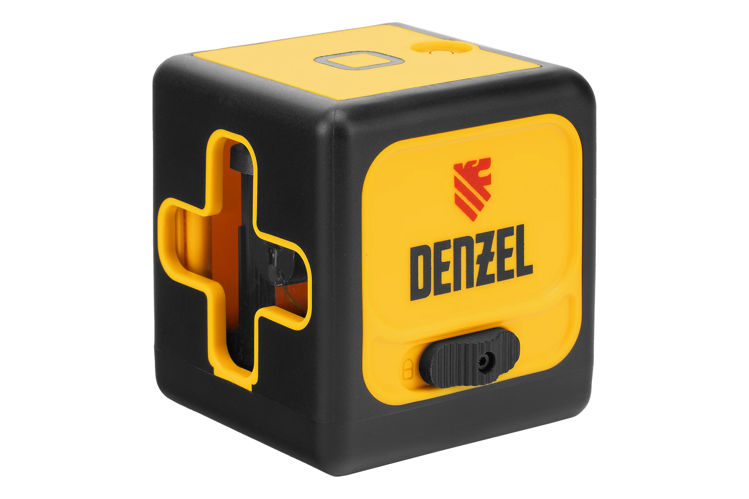 Лазерный уровень Denzel DQB, 30 м, зеленый луч, батарейки, сумка 35016