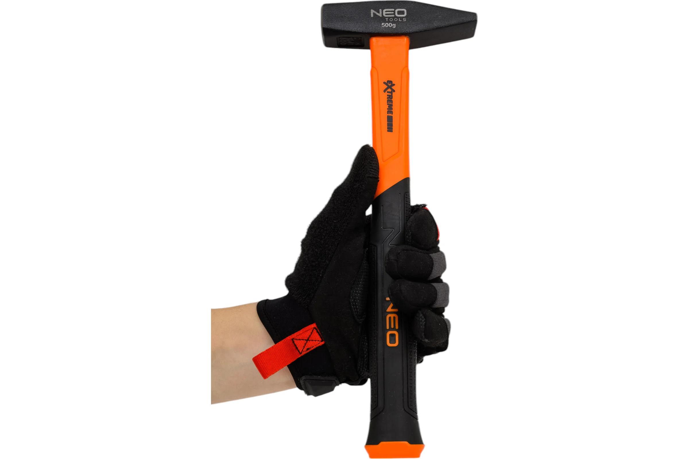 Столярный молоток NEO Tools 500 г, рукоятка из стекловолокна 25-145