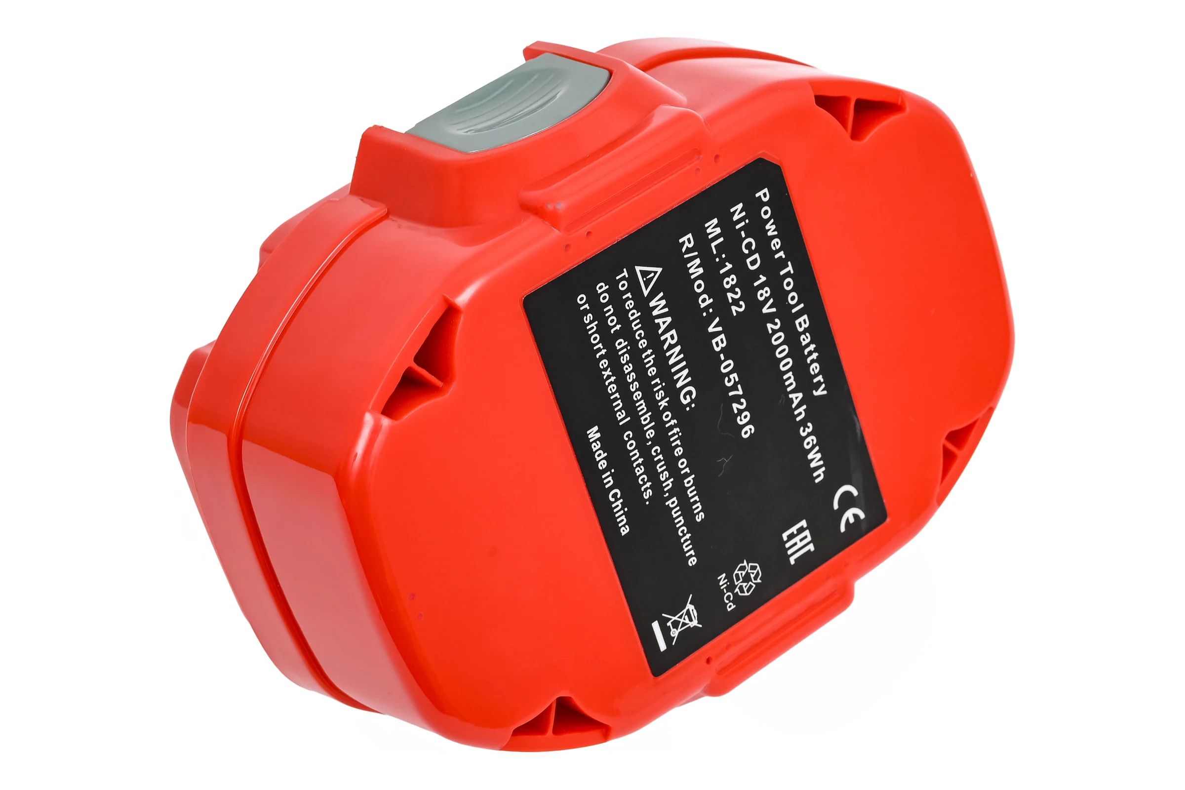Аккумулятор AMPERIN для MAKITA (p/n: 1822, 192827.3), 2,0Ah 18V Ni-Cd 057296